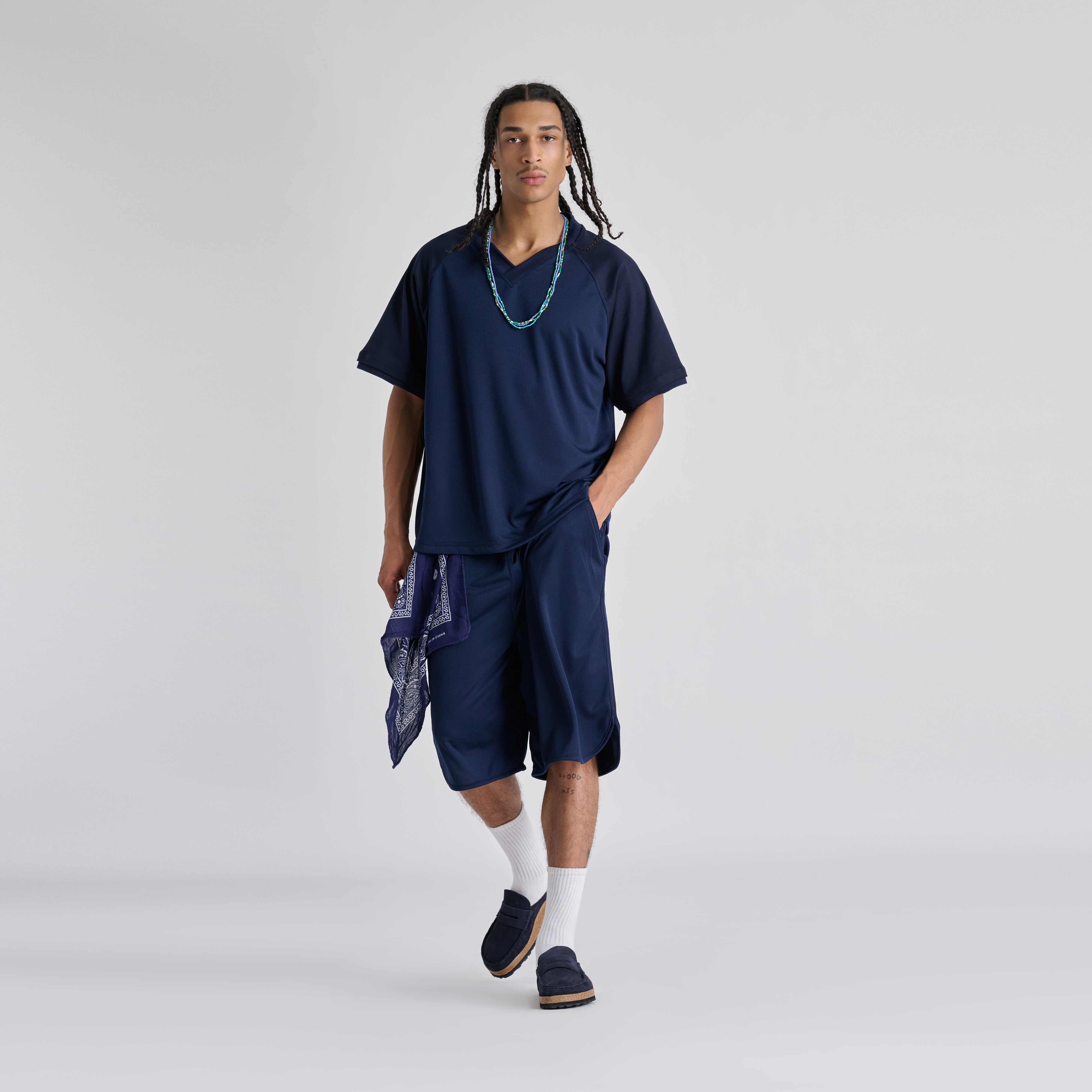 Mesh Shorts - Blue Navy