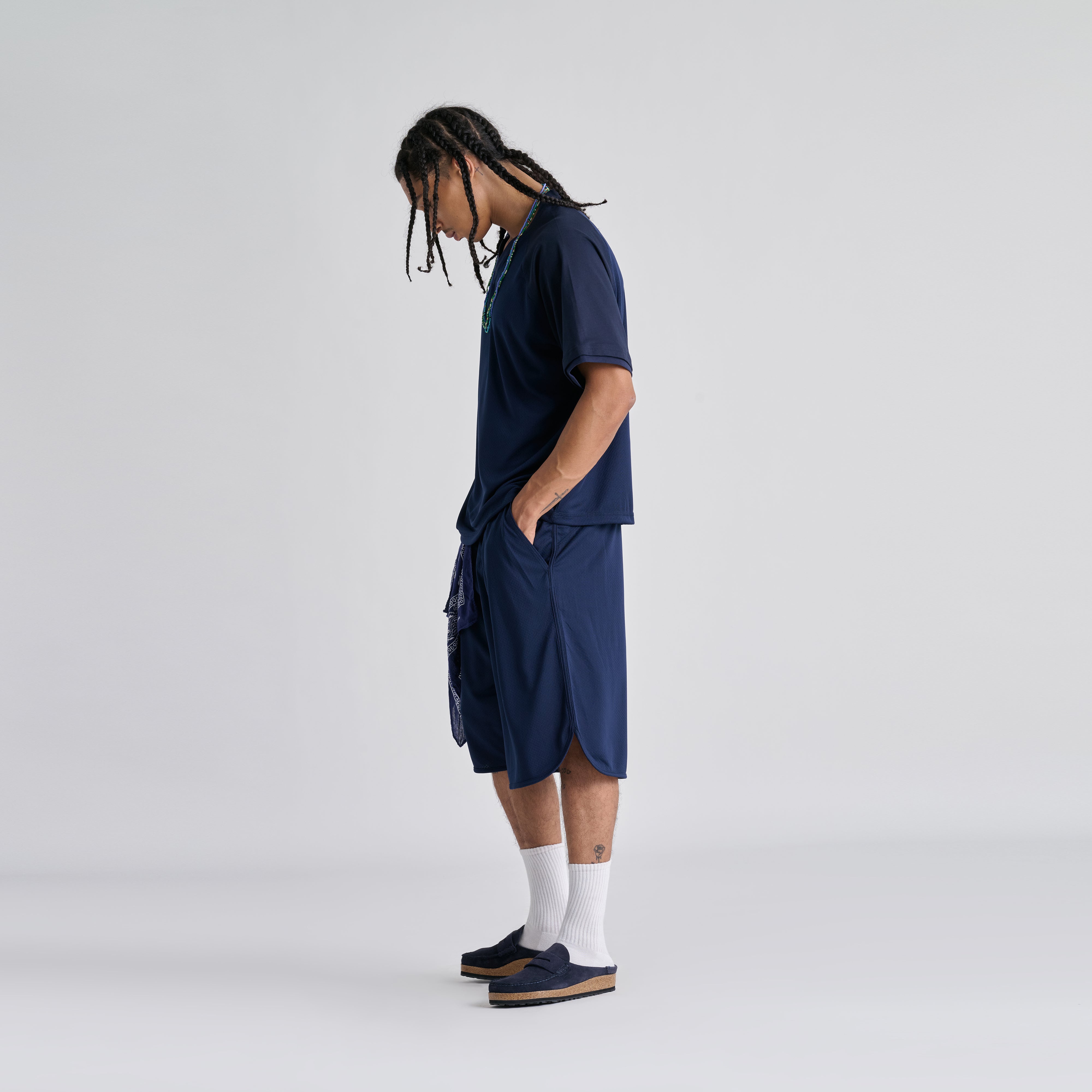 Mesh Shorts - Blue Navy