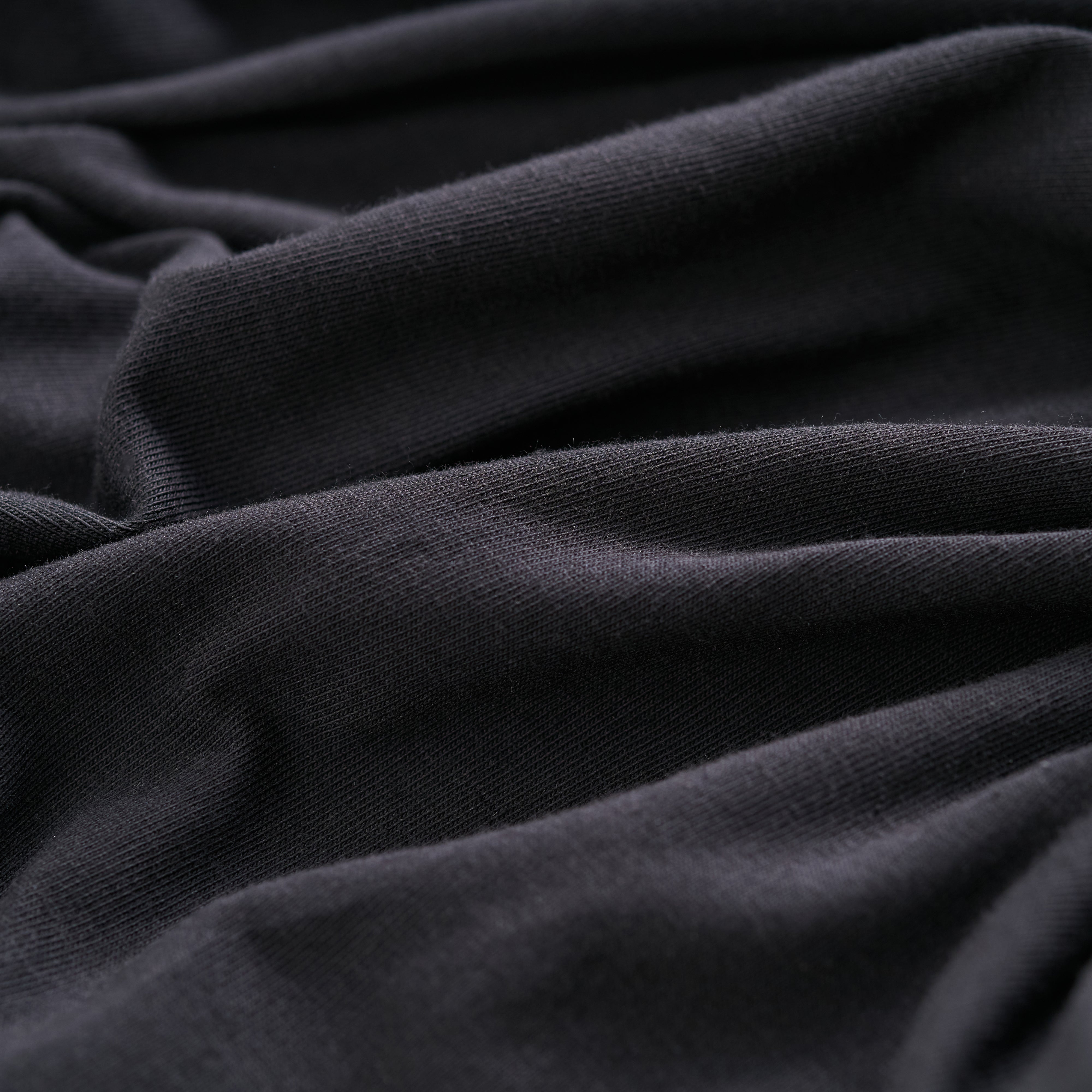 Fitted Tee - Jet Black