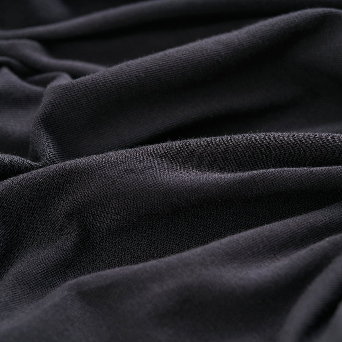 Fitted Tee - Jet Black