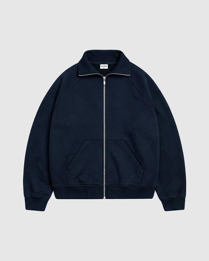 EVERYDAY NAVY BLUE FULL ZIP HOODIE