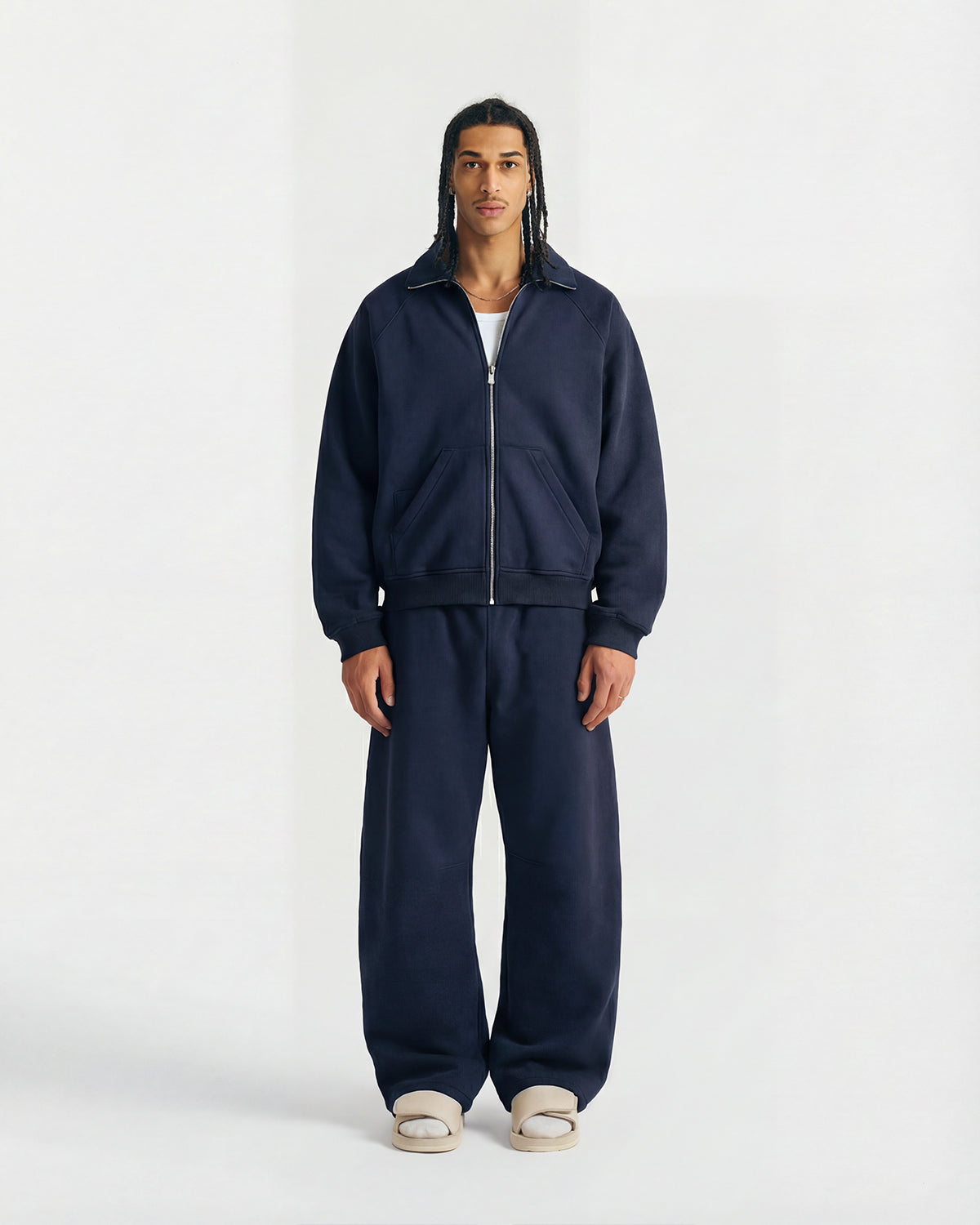 FELPA CON CAPPUCCIO GRIGIA EVERYDAY GYM