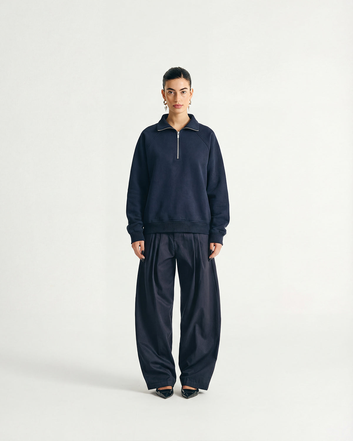 EVERYDAY HALF ZIP - 350GSM