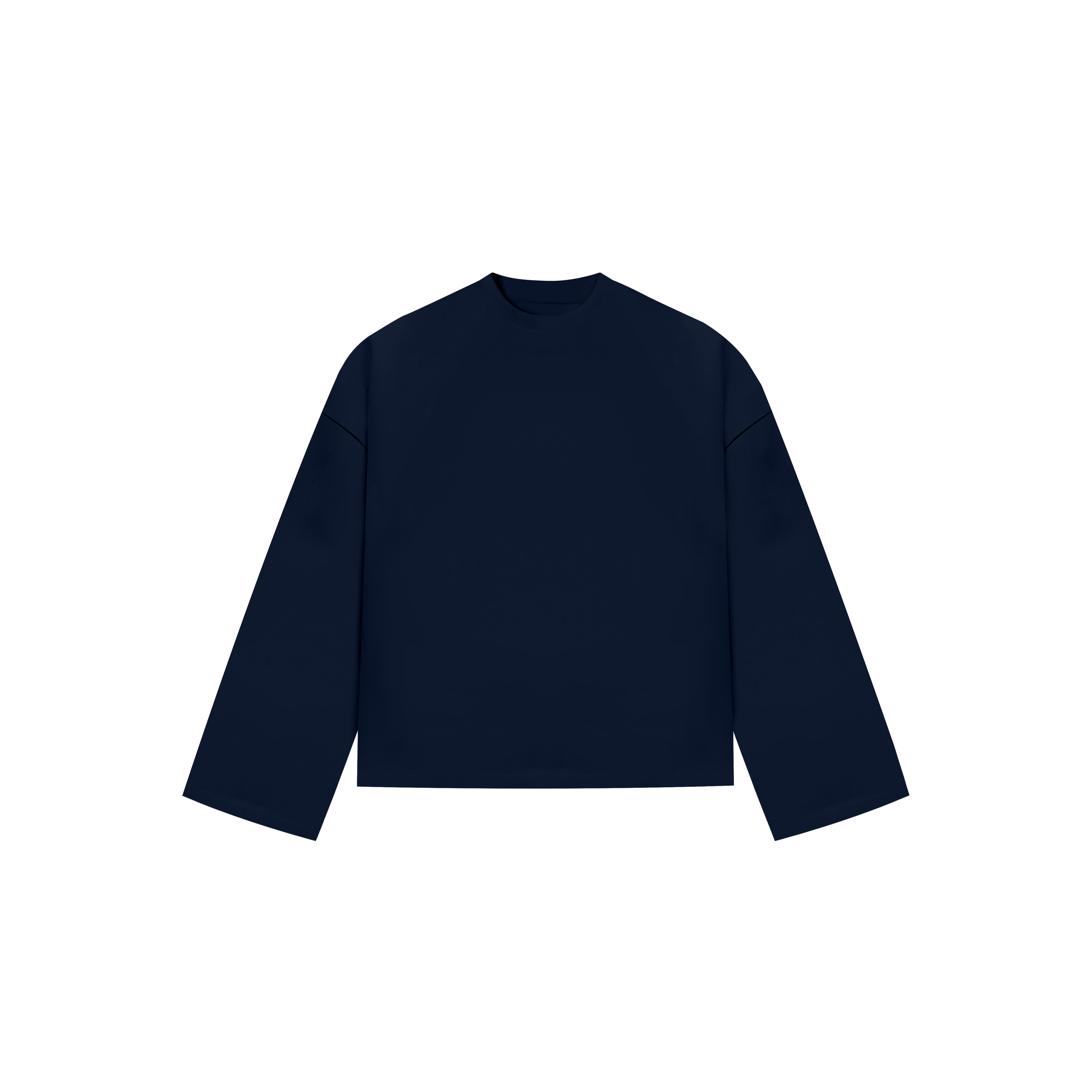 Heavyweight Navy Blue Longsleeve