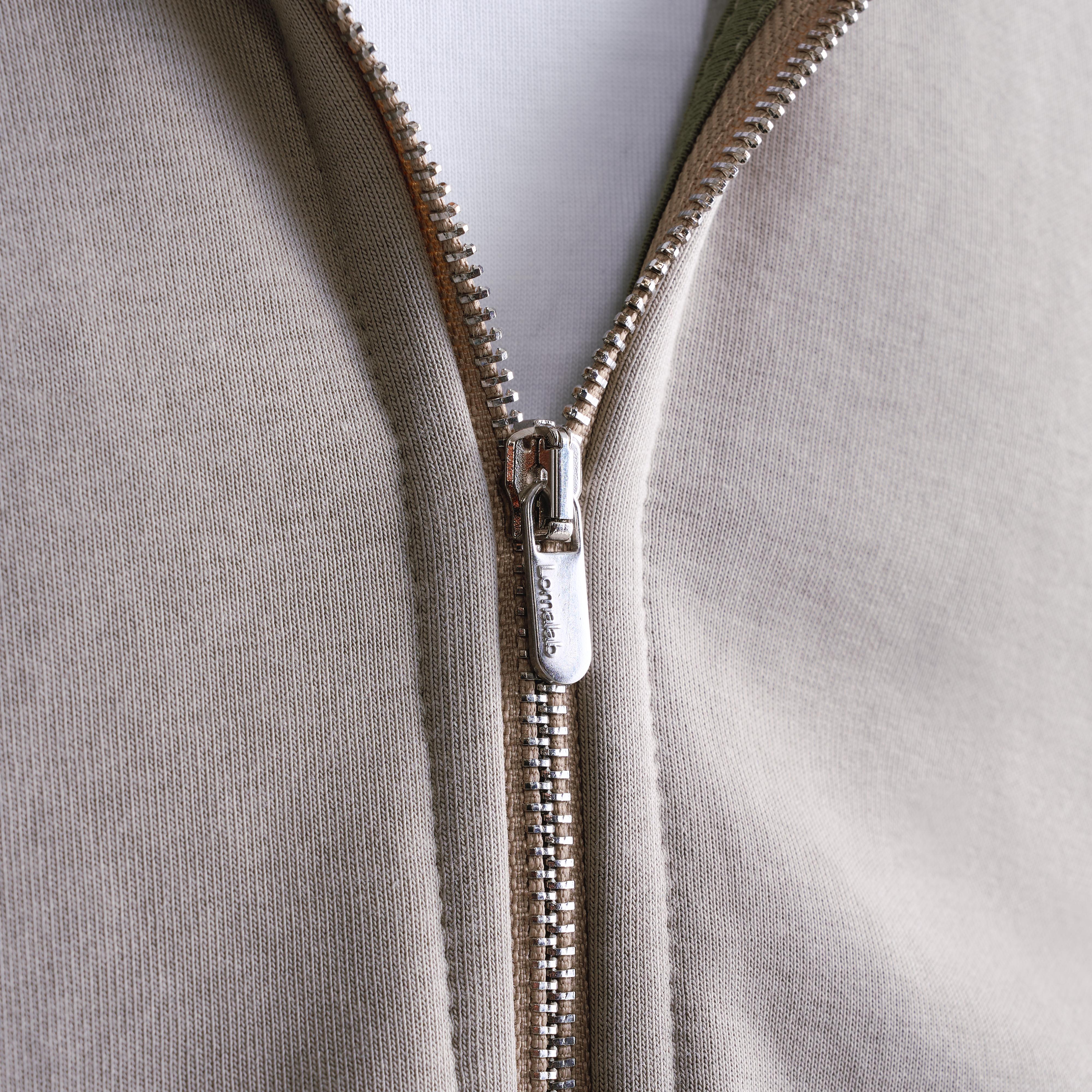 Felpa con cappuccio Premium Dust Matcha Zip 500gsm