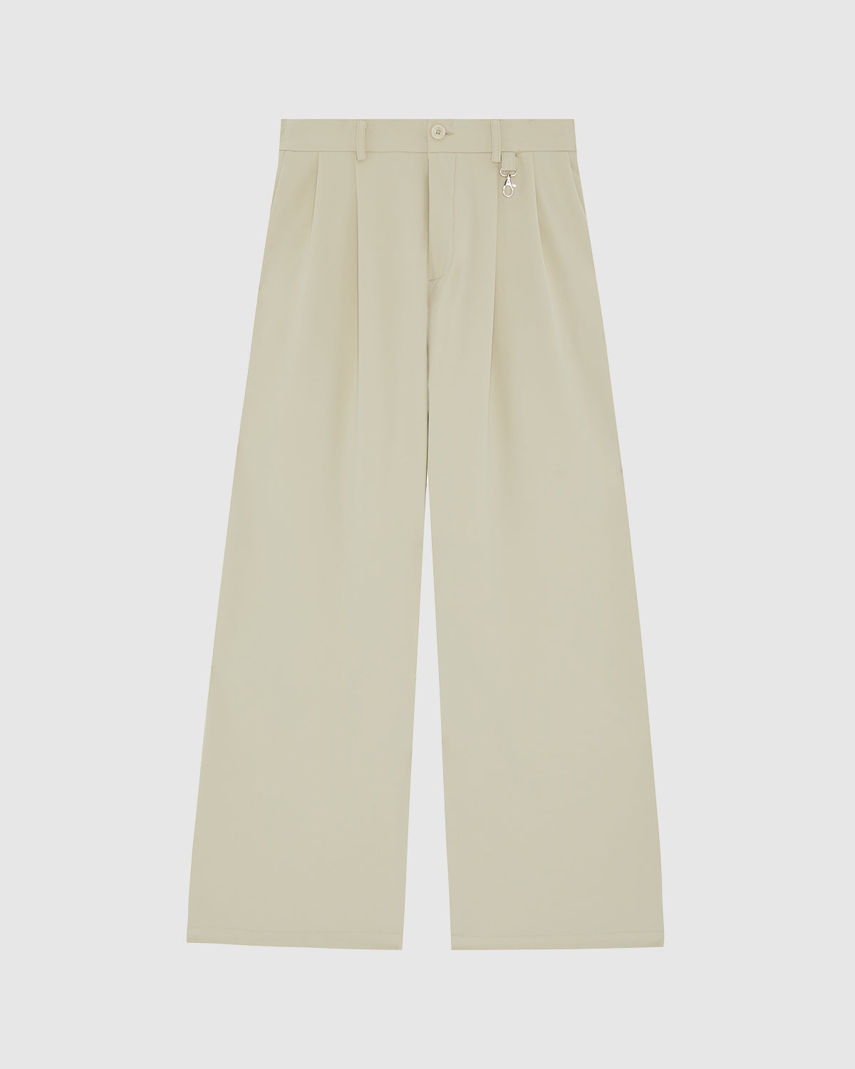 Pure Sand Everyday Pleated Pants