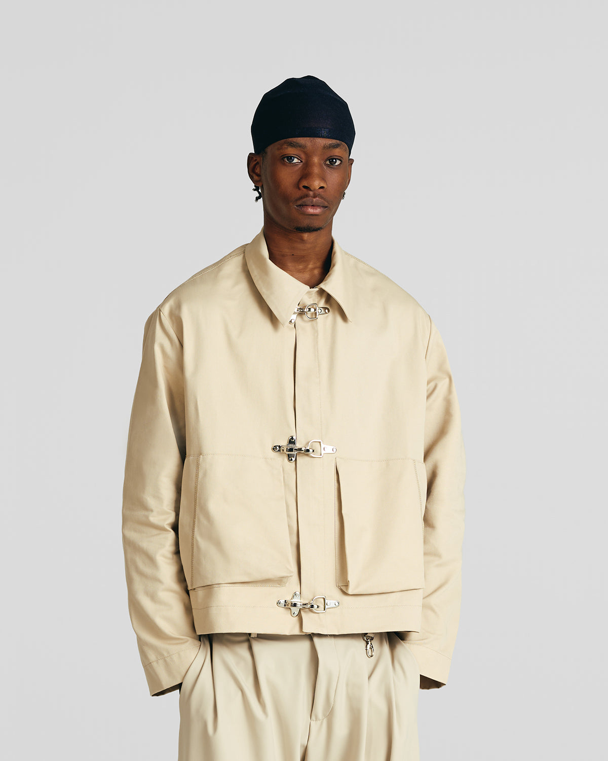 Sand Dust Clasp Work Jacket