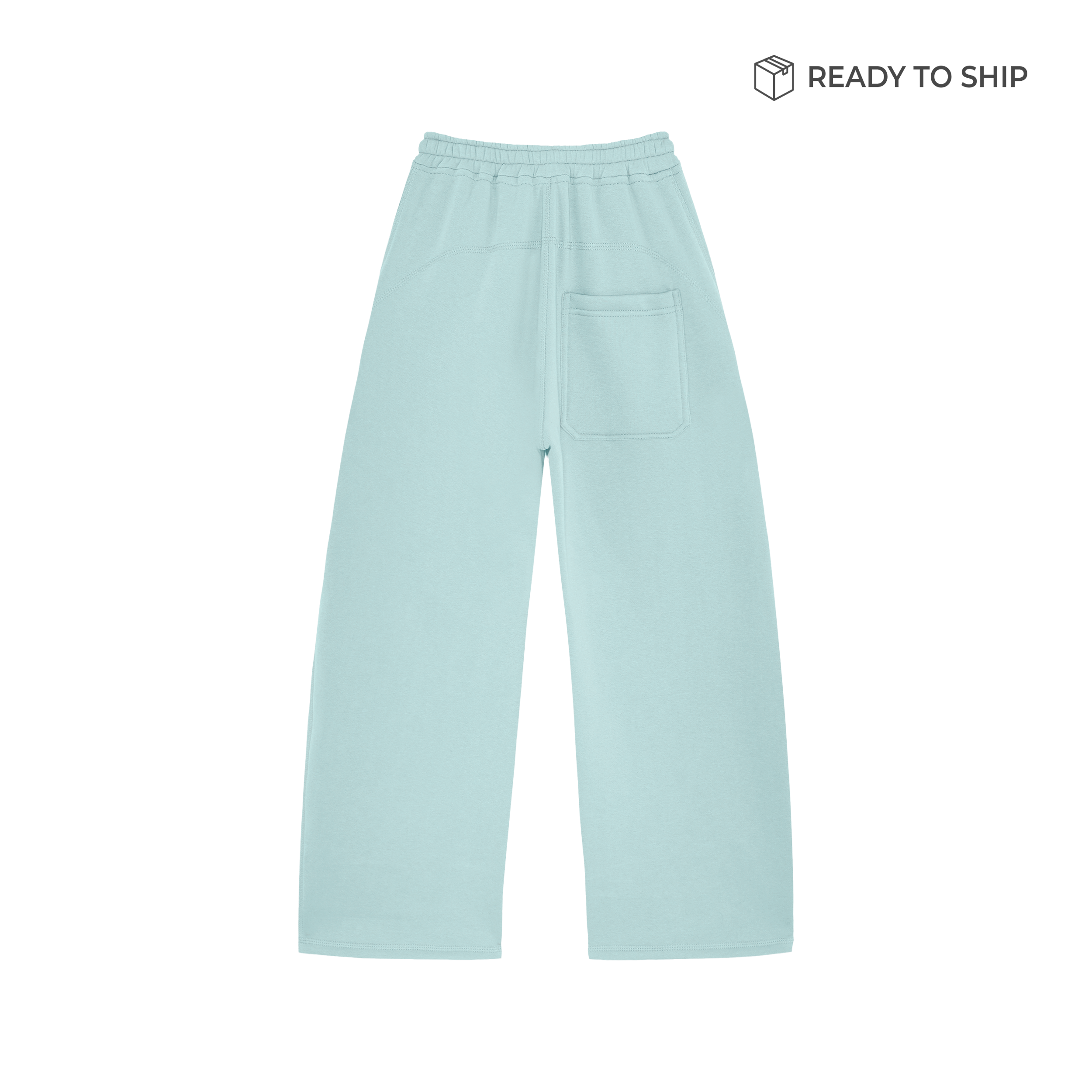 Pantaloni della tuta grigio ghiaccio Premium da 500 g/m²