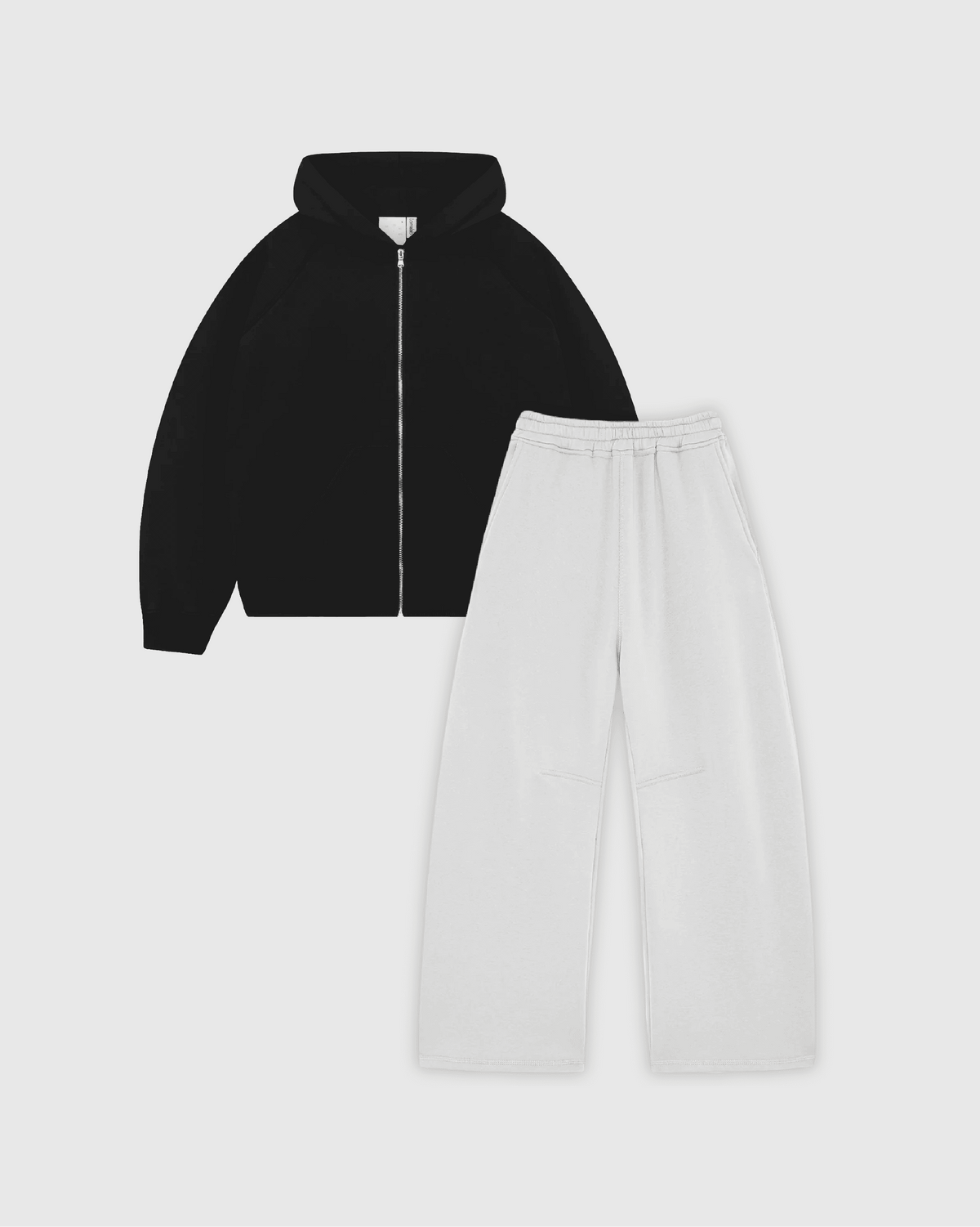 EVERYDAY ZIP HOODIE + SWEATPANTS SET 350gsm