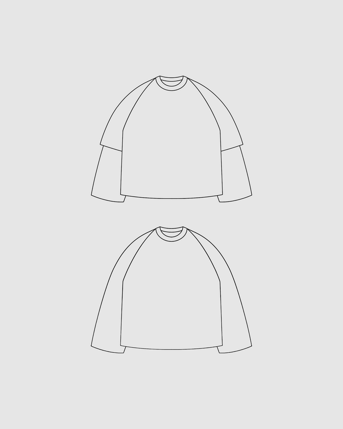 EVERYDAY LONGSLEEVE + DOUBLE-SLEEVE SET