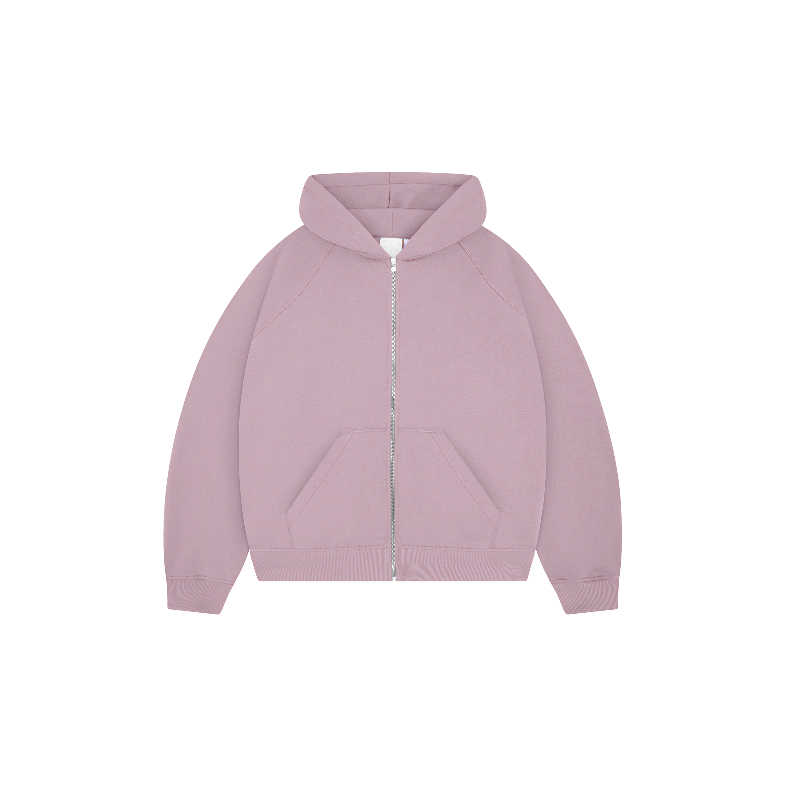 Everyday Glam Pink Zip Hoodie