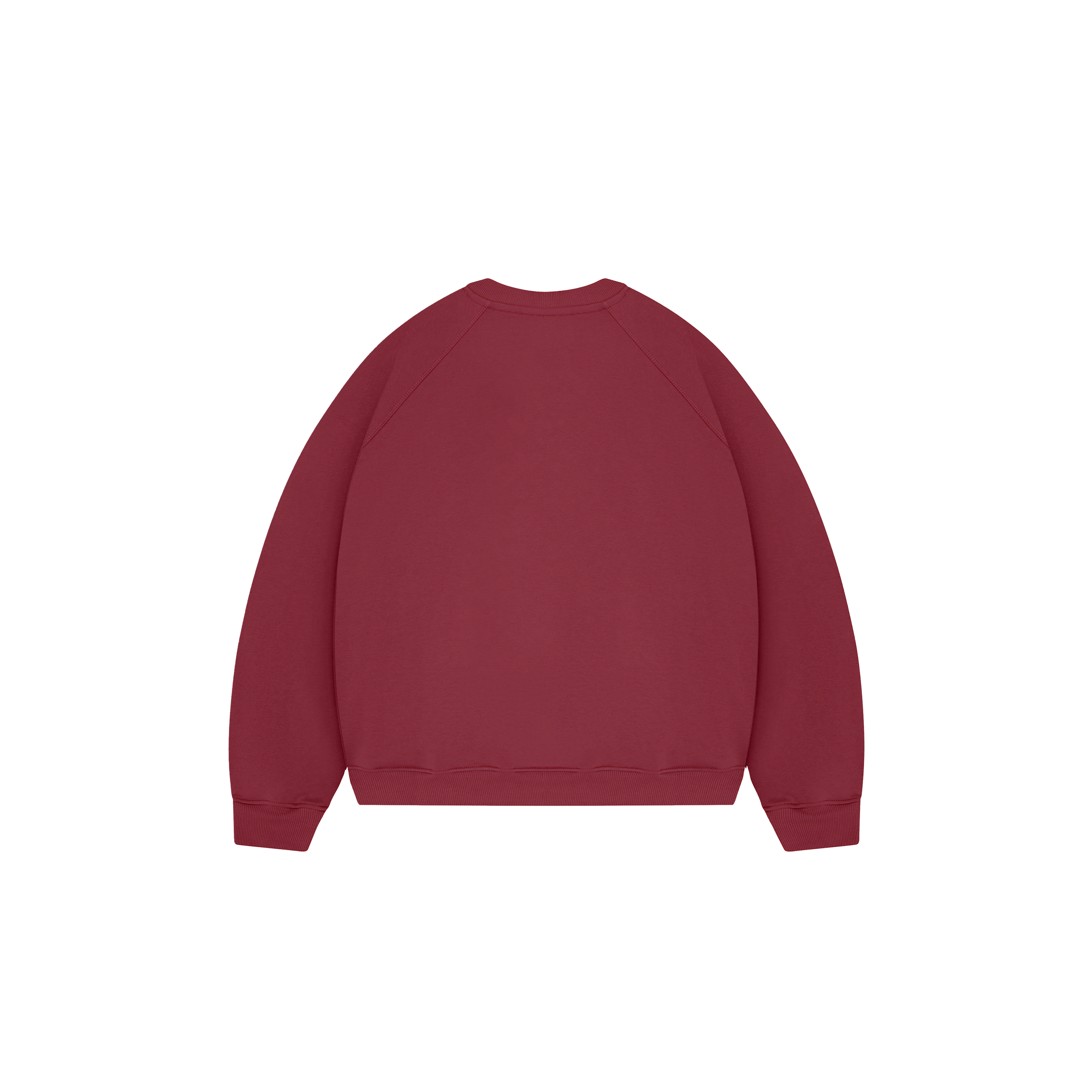 EVERYDAY BORDEAUX CREWNECK