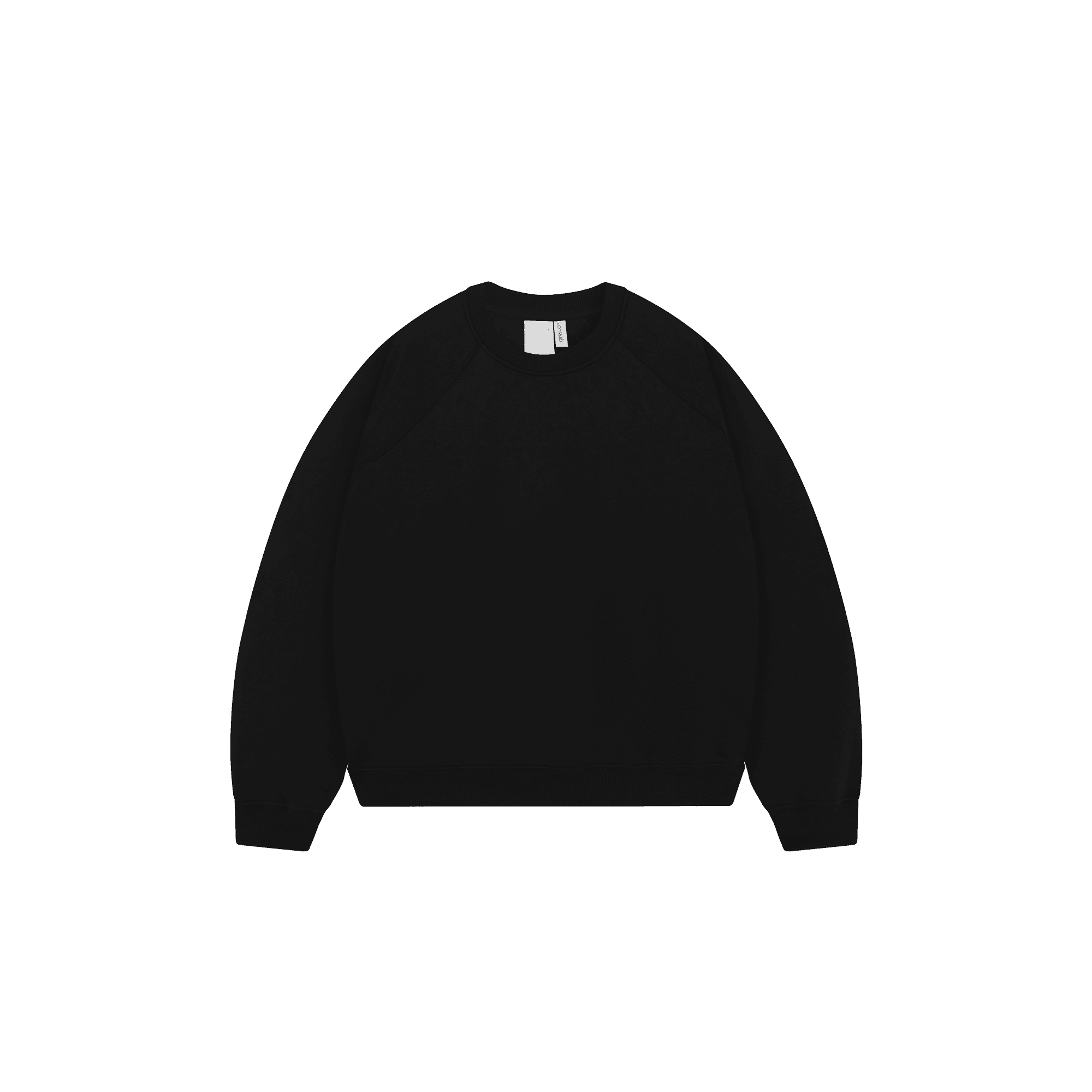 EVERYDAY JET BLACK CREWNECK