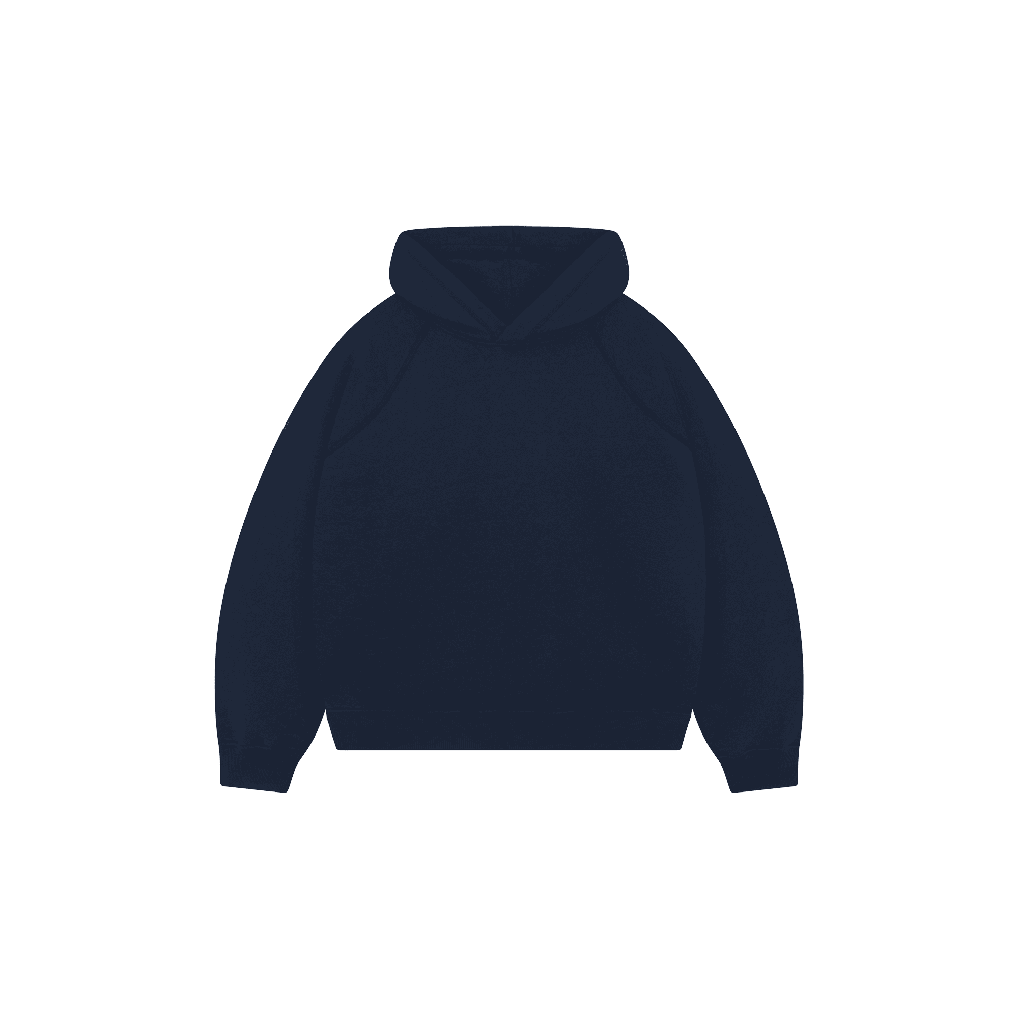 FELPA CON CAPPUCCIO BLU NAVY PER TUTTI I GIORNI