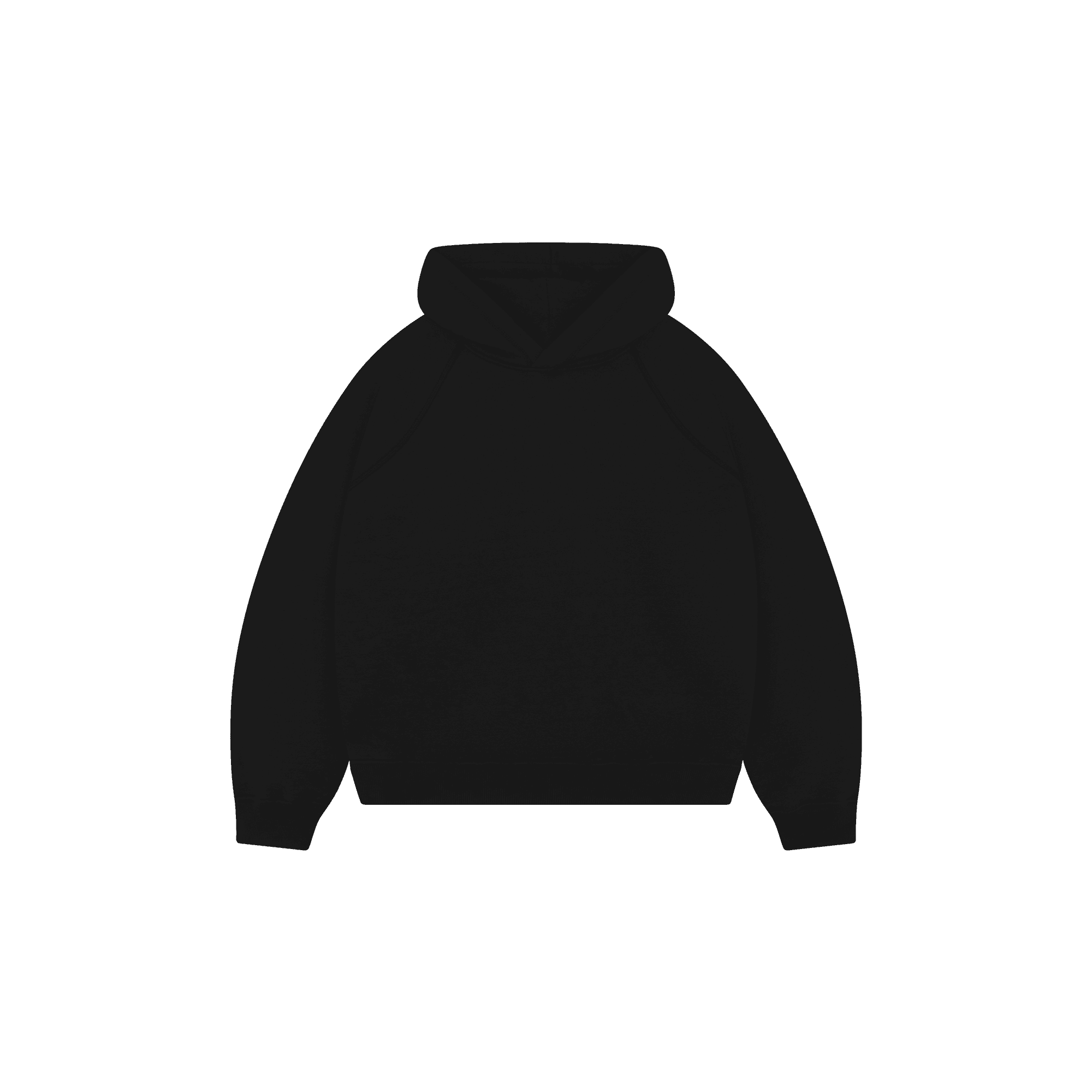 EVERYDAY JET BLACK HOODIE