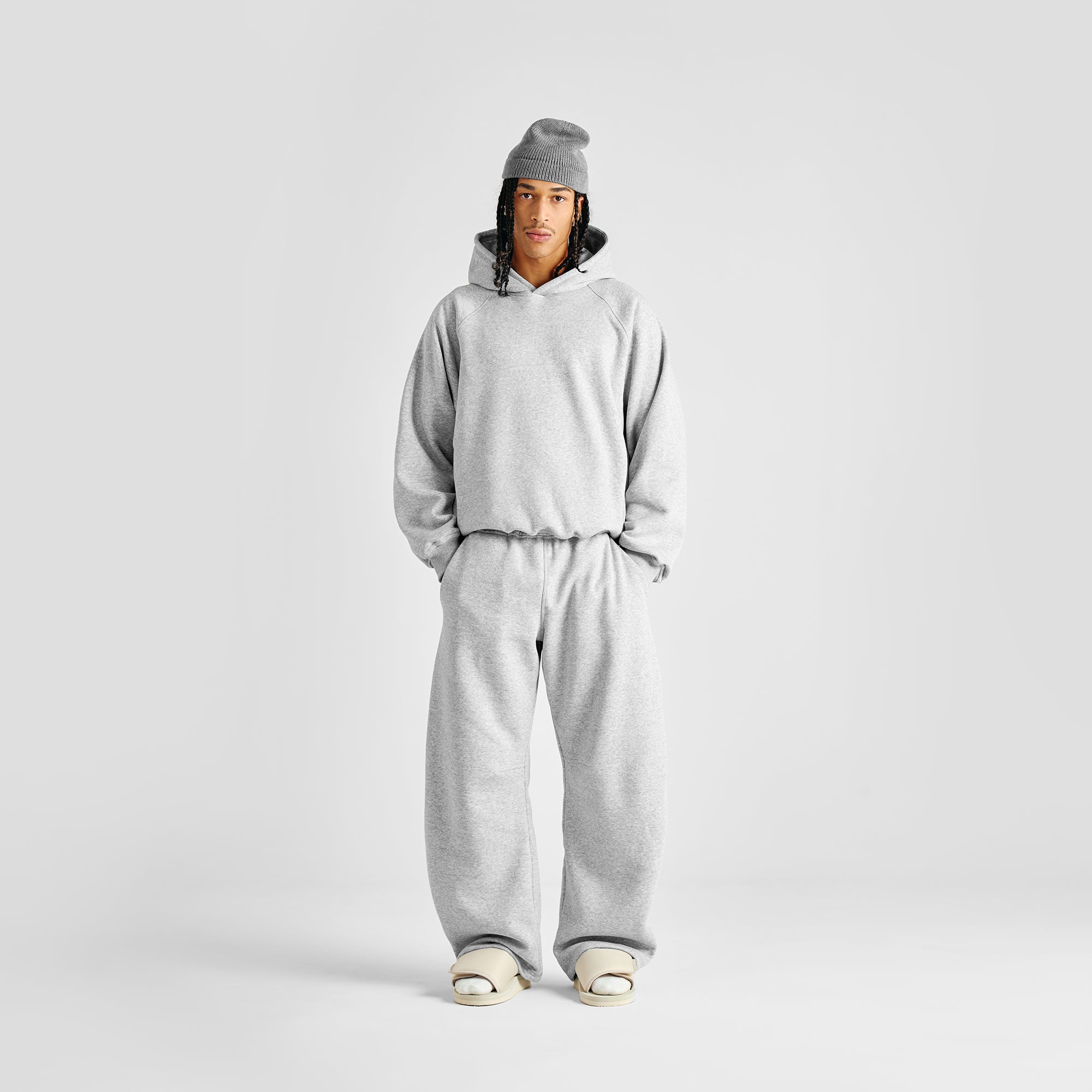 EVERYDAY GYM GREY HOODIE