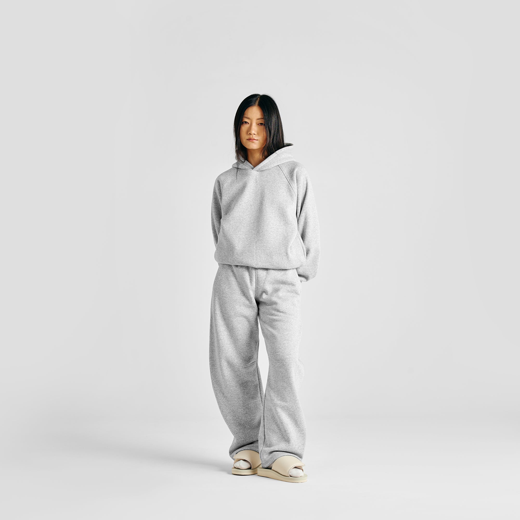 EVERYDAY GYM GREY HOODIE