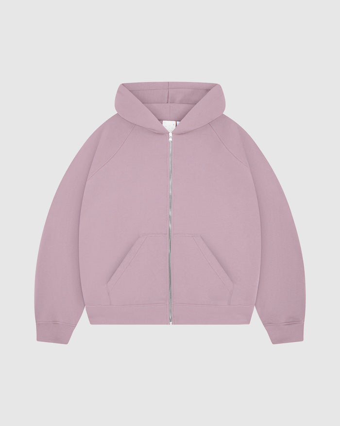 EVERYDAY GLAM PINK ZIP HOODIE