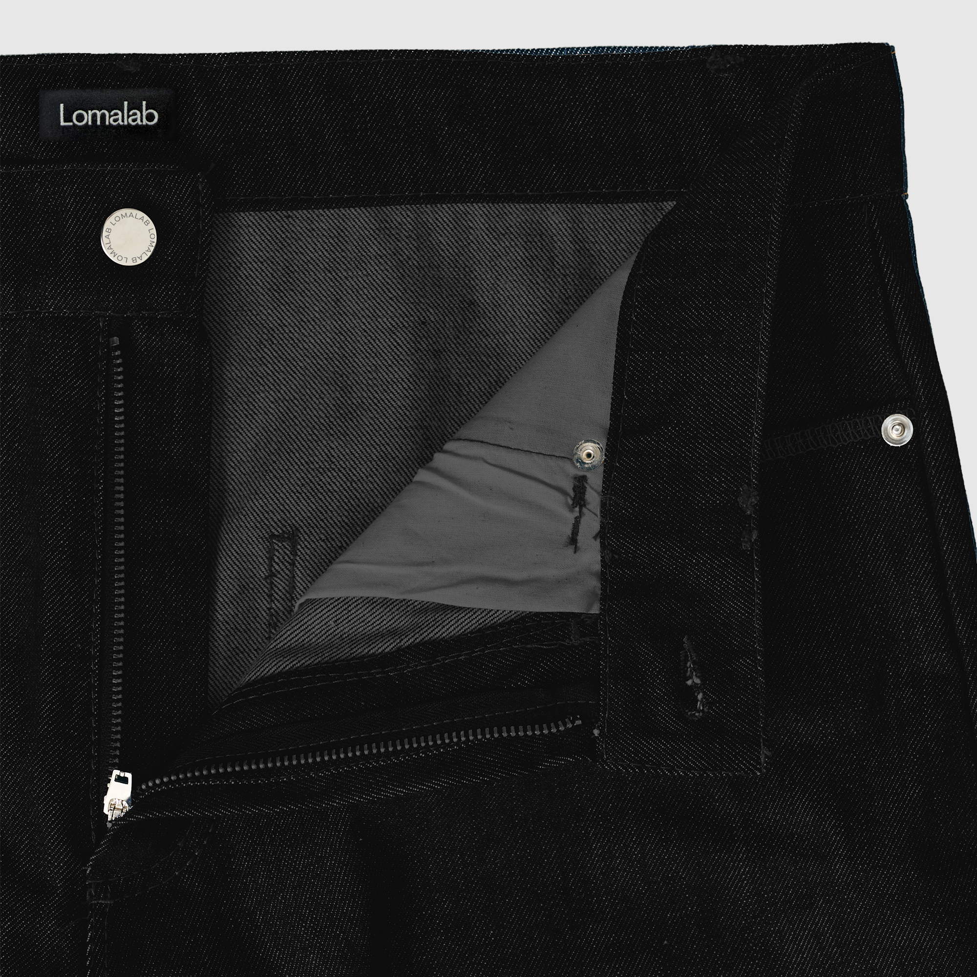 Everyday Jeans Raw Denim 01 - Jet Black