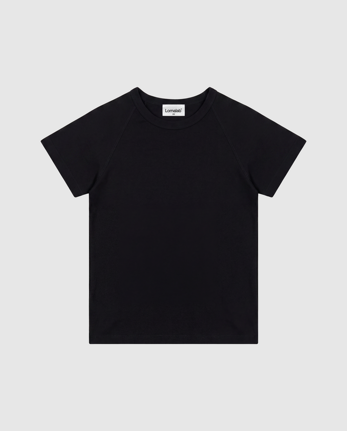Fitted Tee - Jet Black