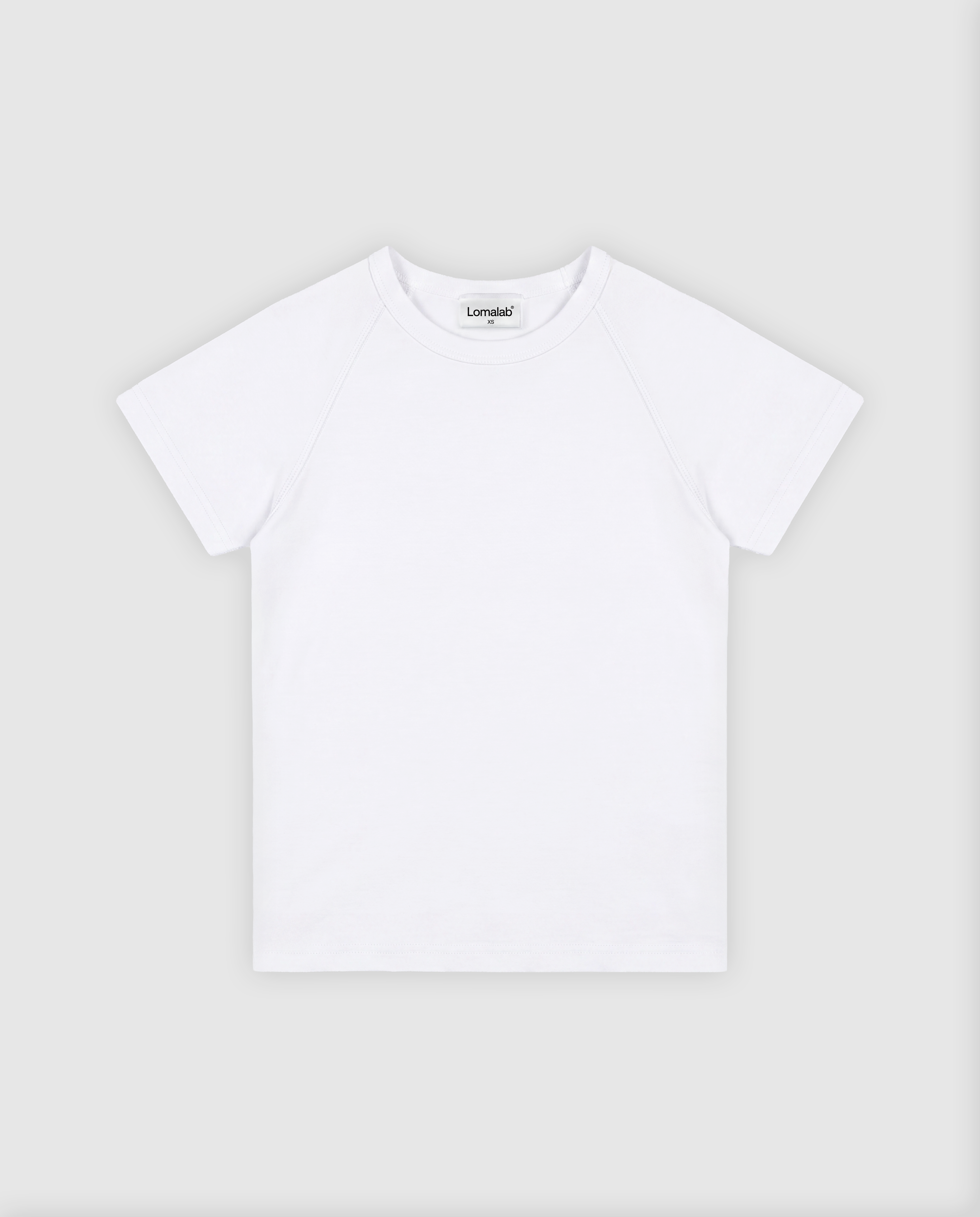 Fitted tee - Optical White