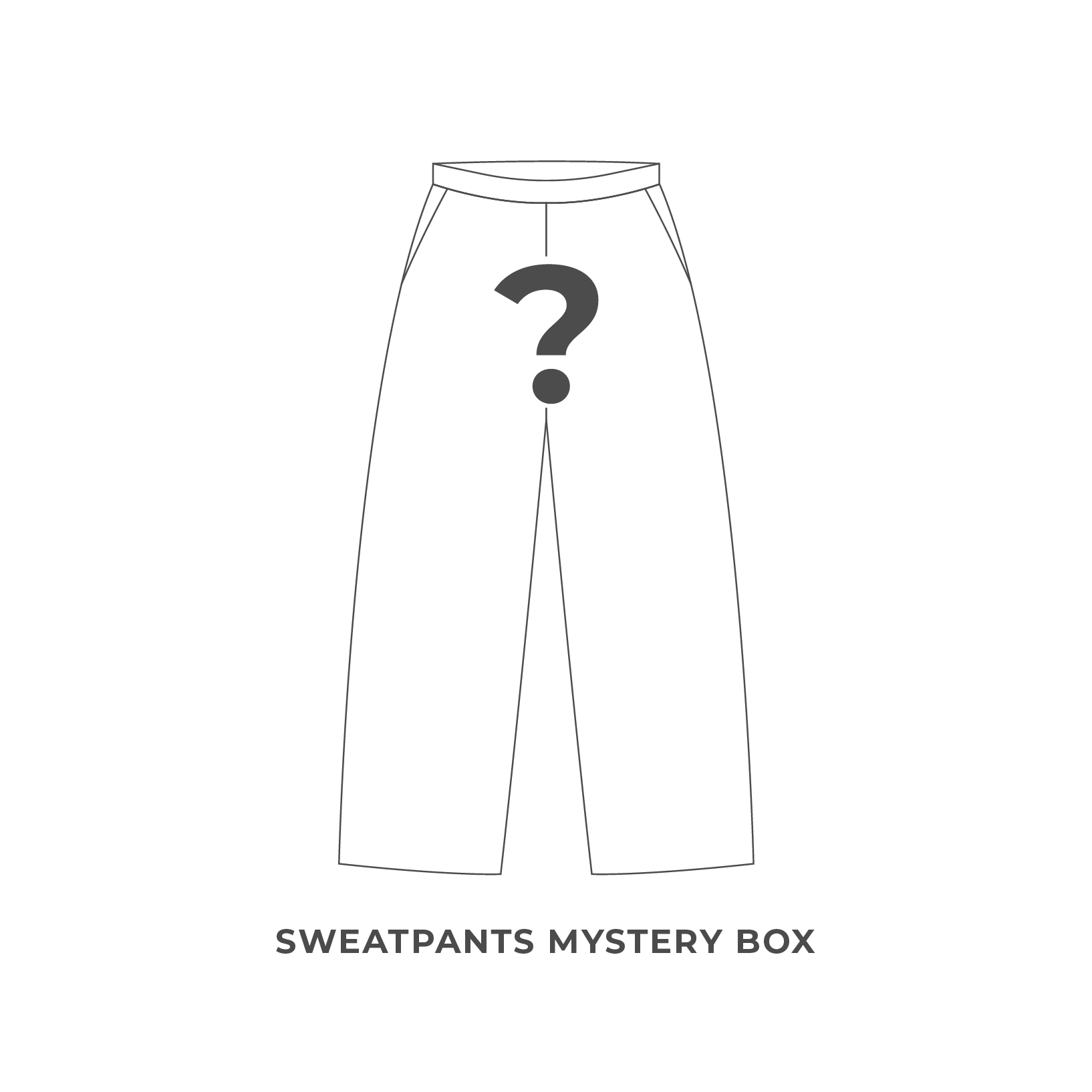 Scatola misteriosa di pantaloni della tuta per tutti i giorni