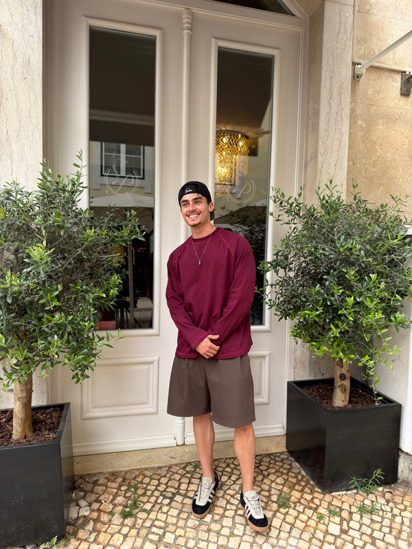LOMAFAM longsleeve burgundy