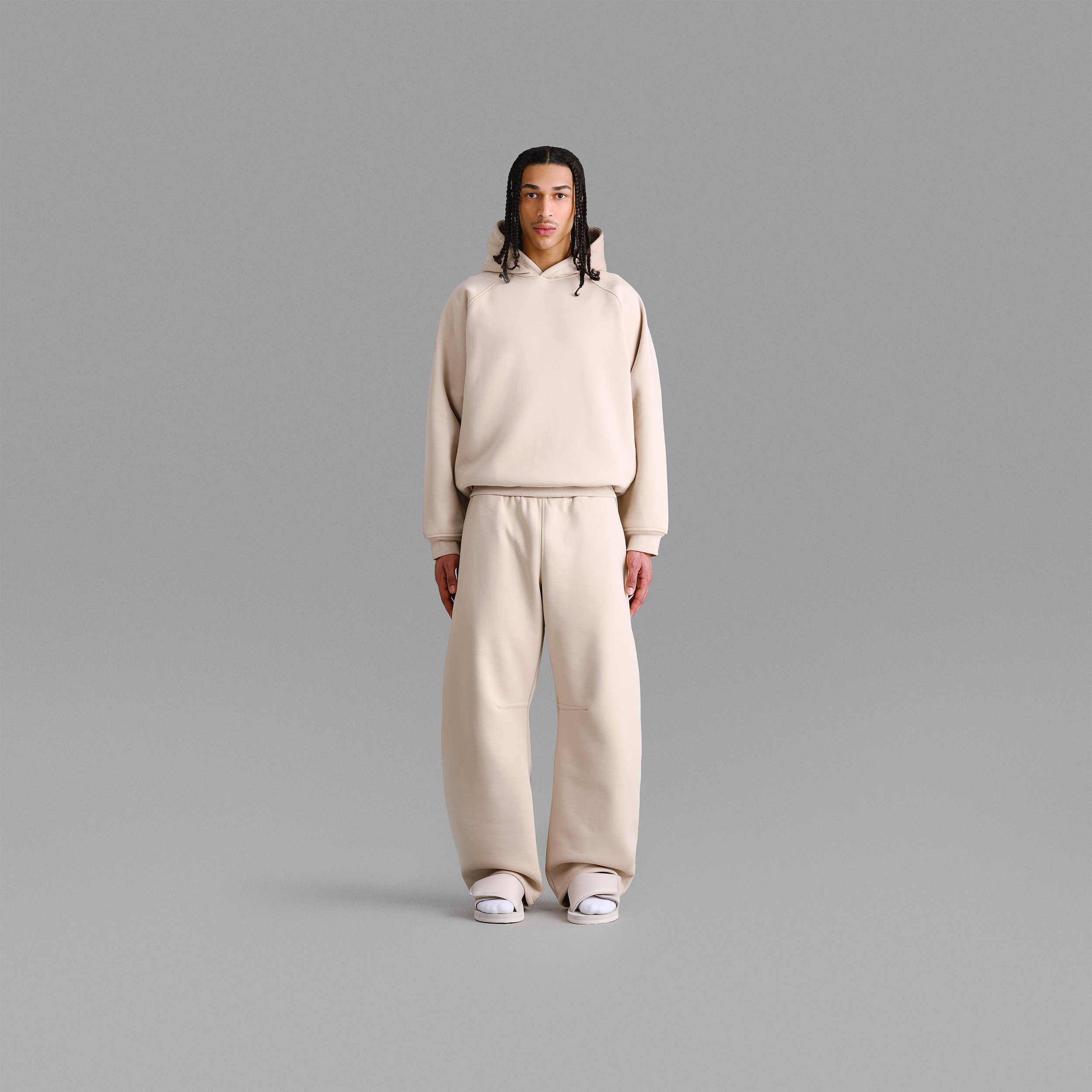 Premium 500gsm Soft Sand Hoodie