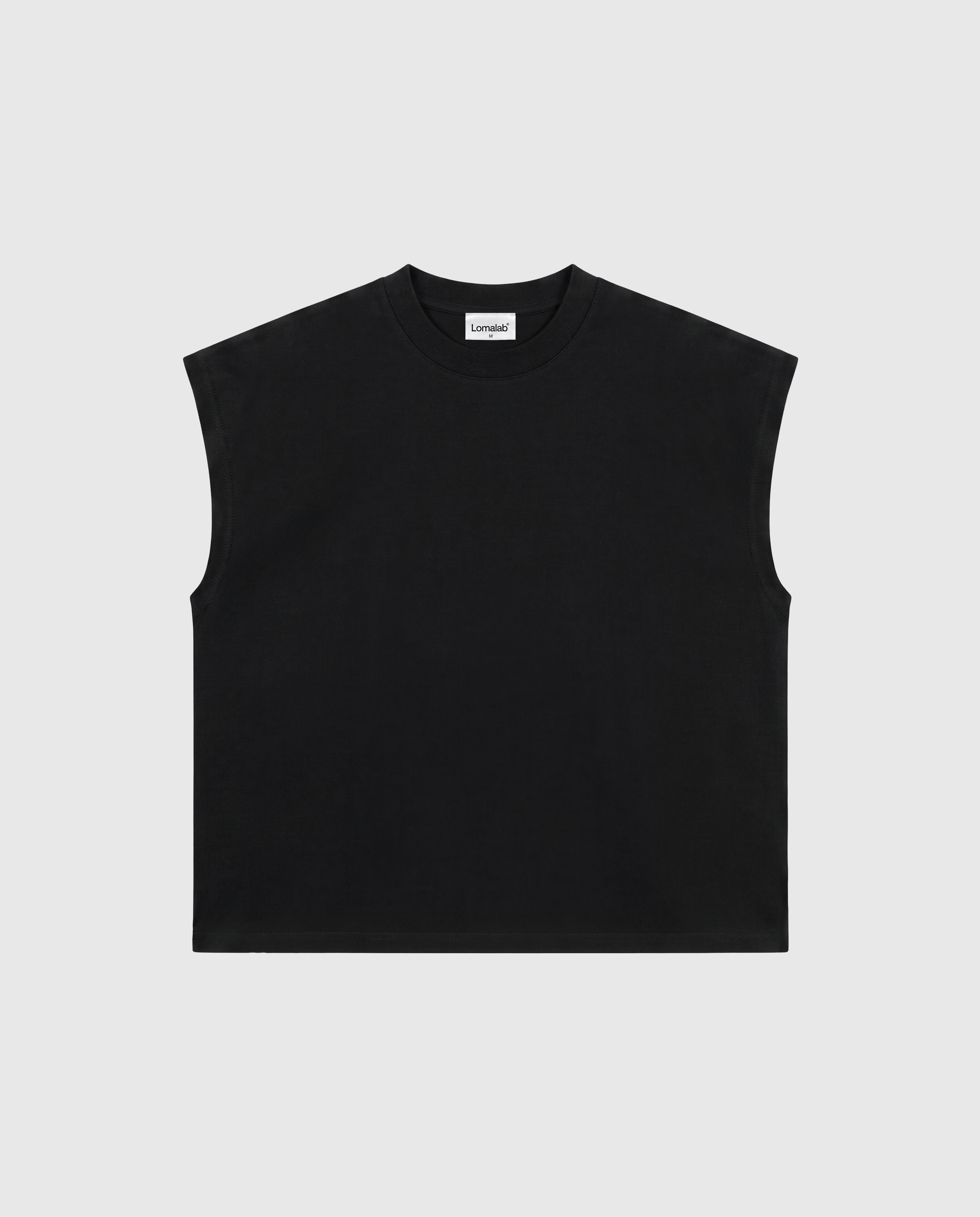 Muscle Tee - Jet Black