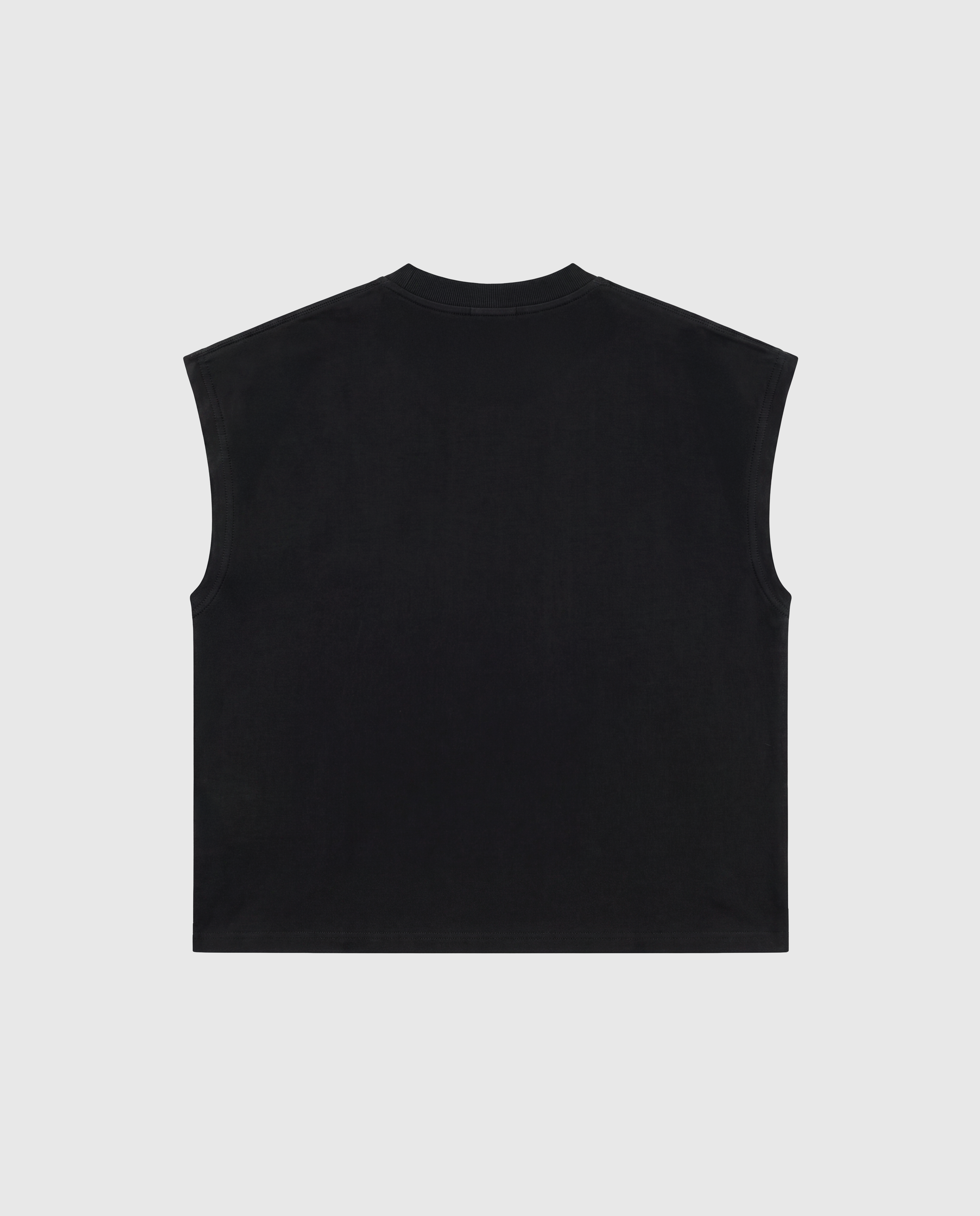 Muscle Tee - Jet Black