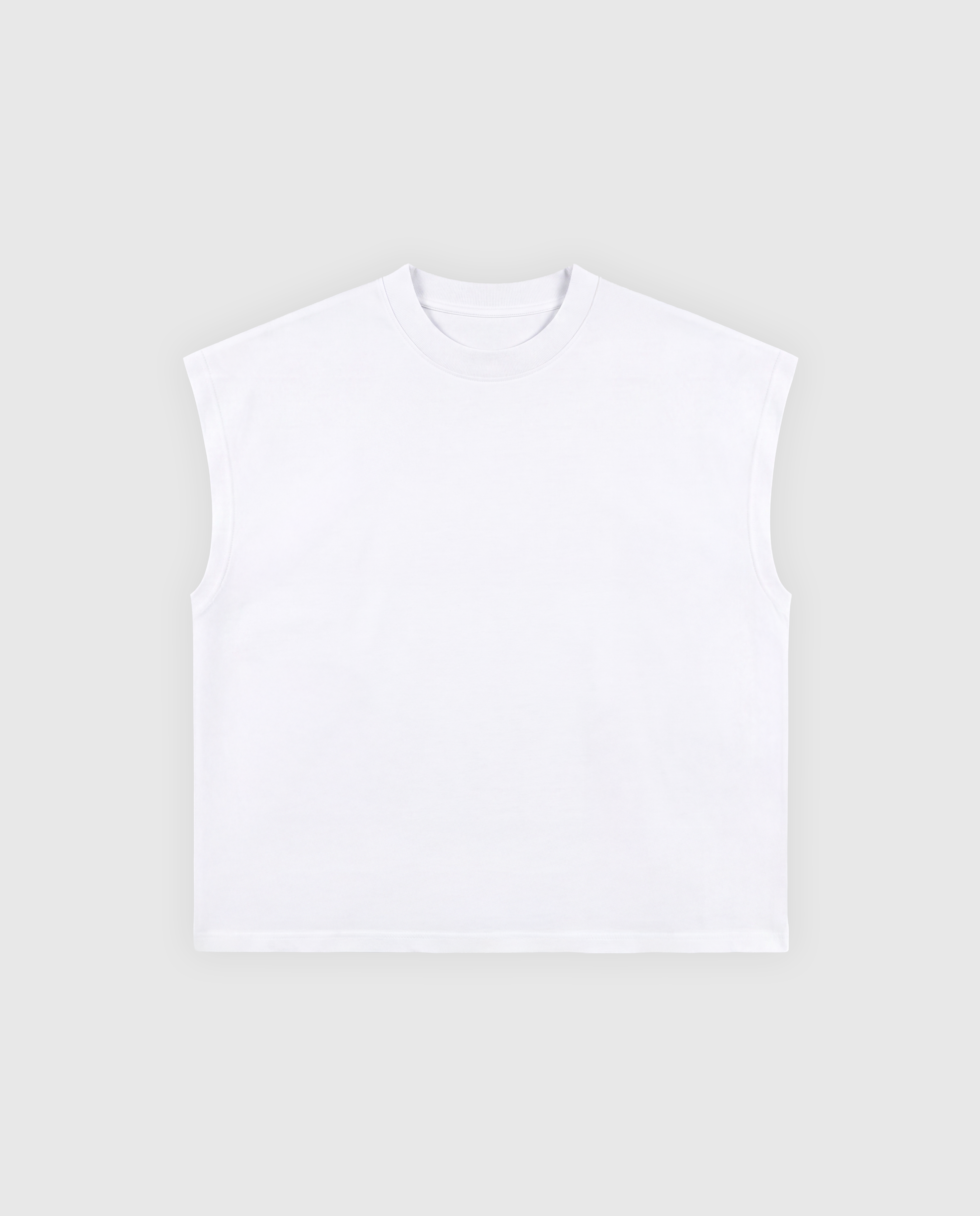 Muscle Tee - Optical White