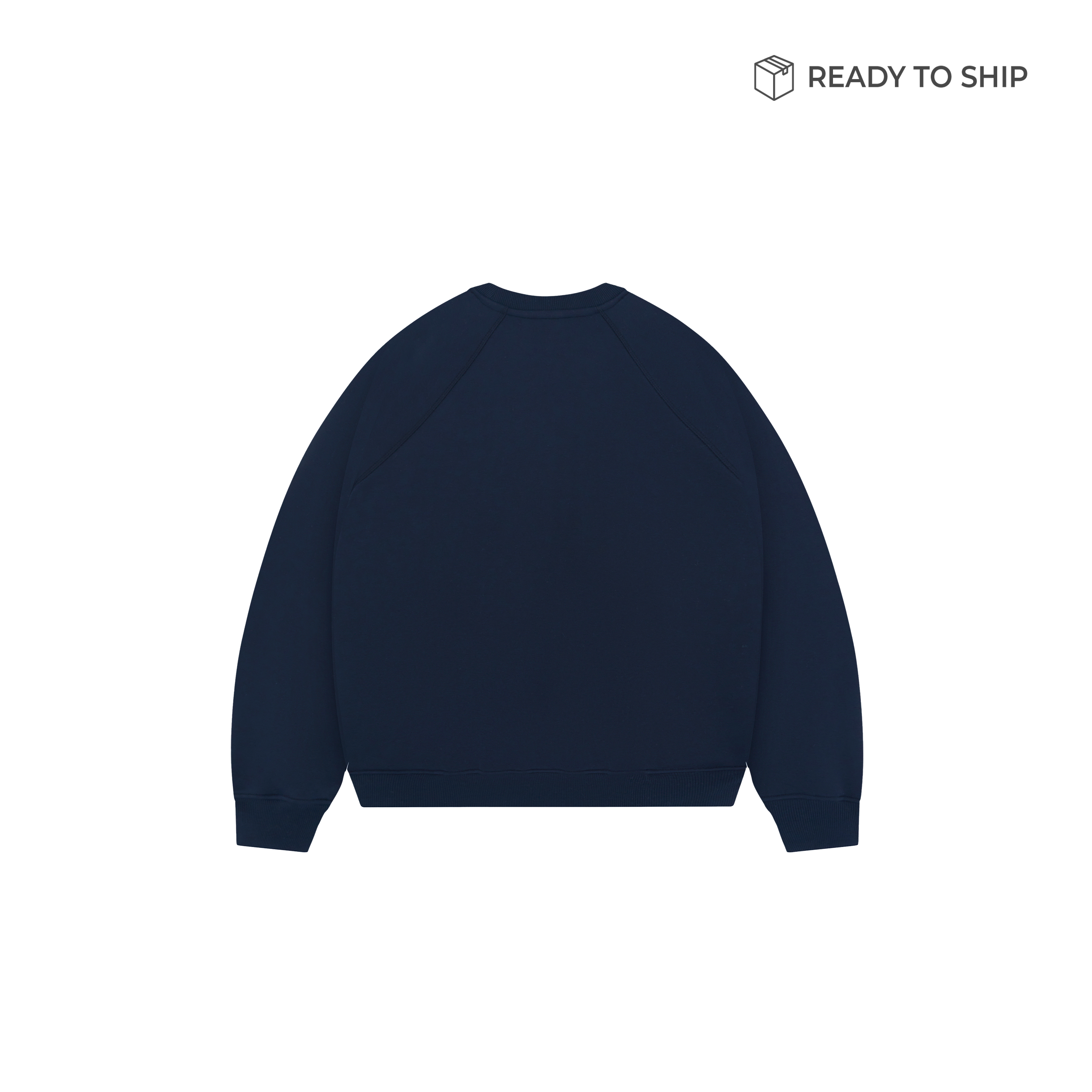Maglia girocollo blu navy Premium da 500 g/m²