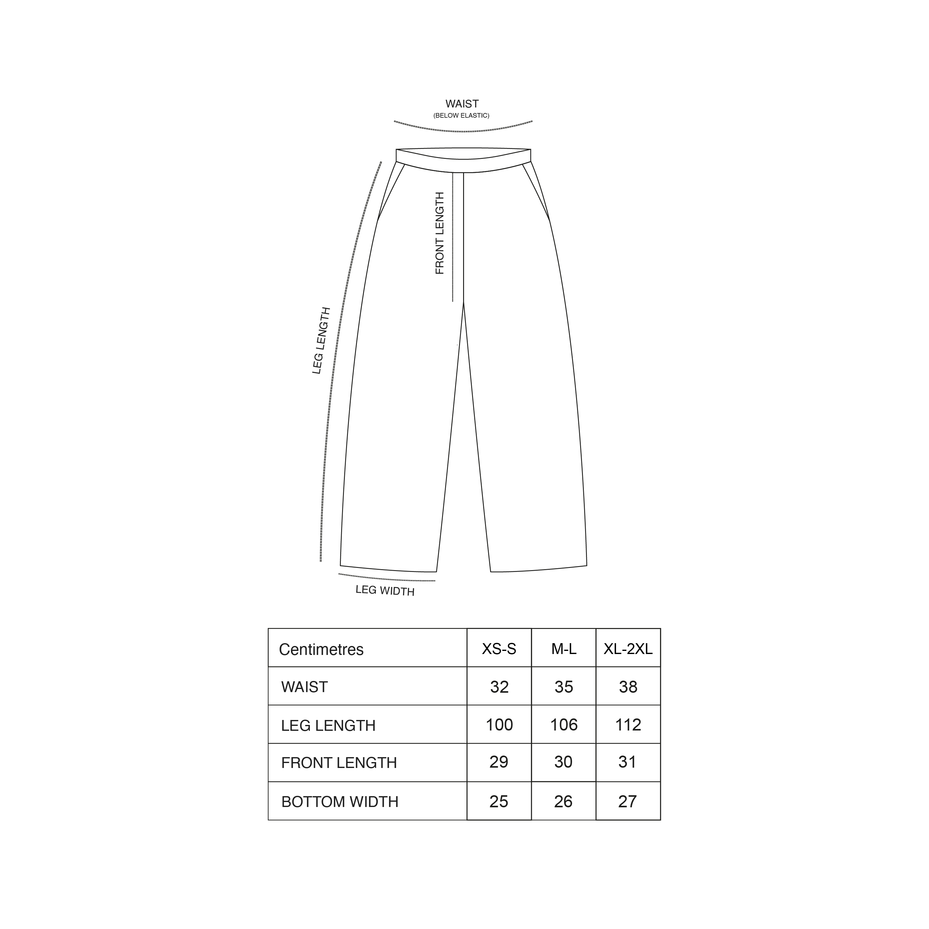 POLY-LUX BAGGY-SWEATPANTS