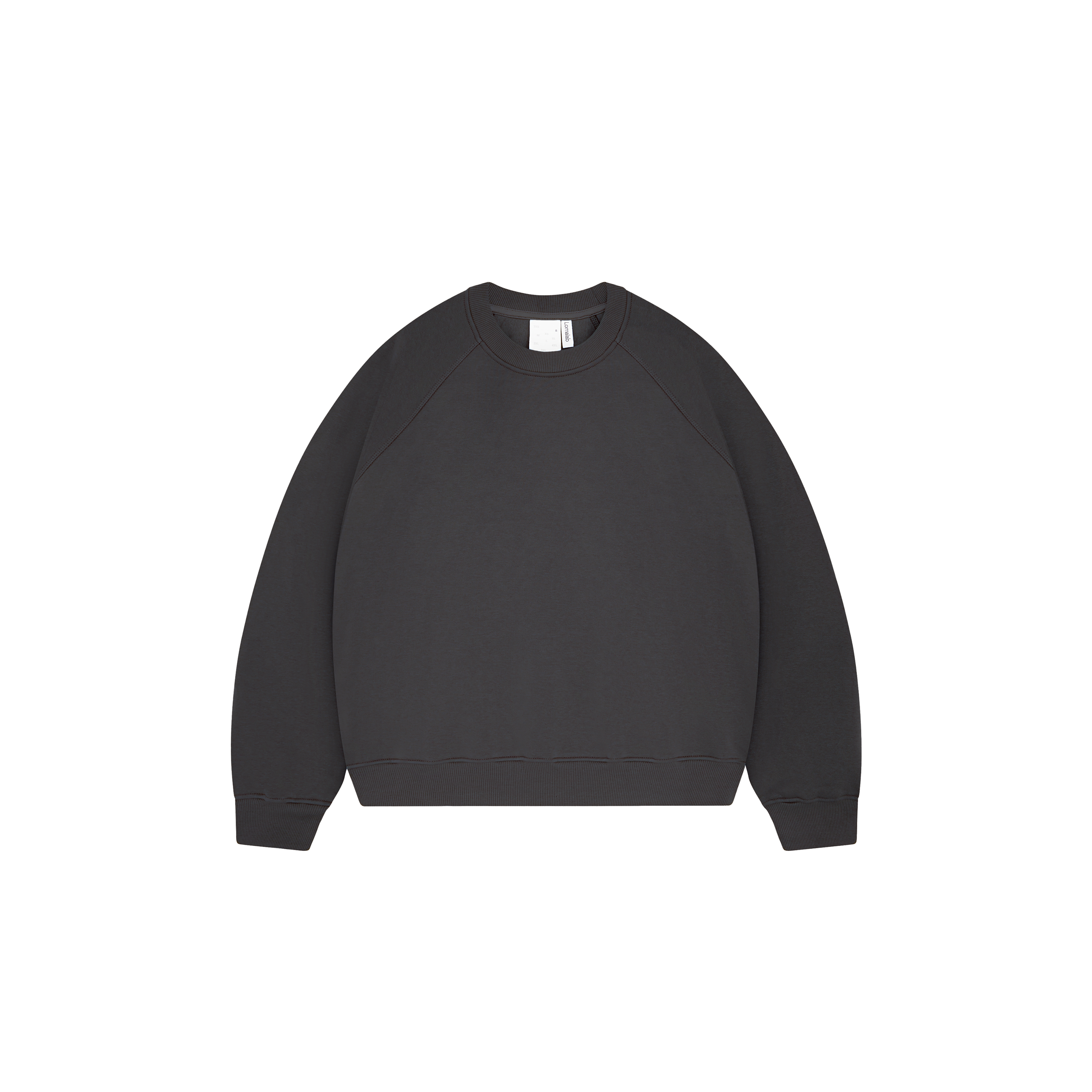 CREWNECK EN ANTHRACITE QUOTIDIEN