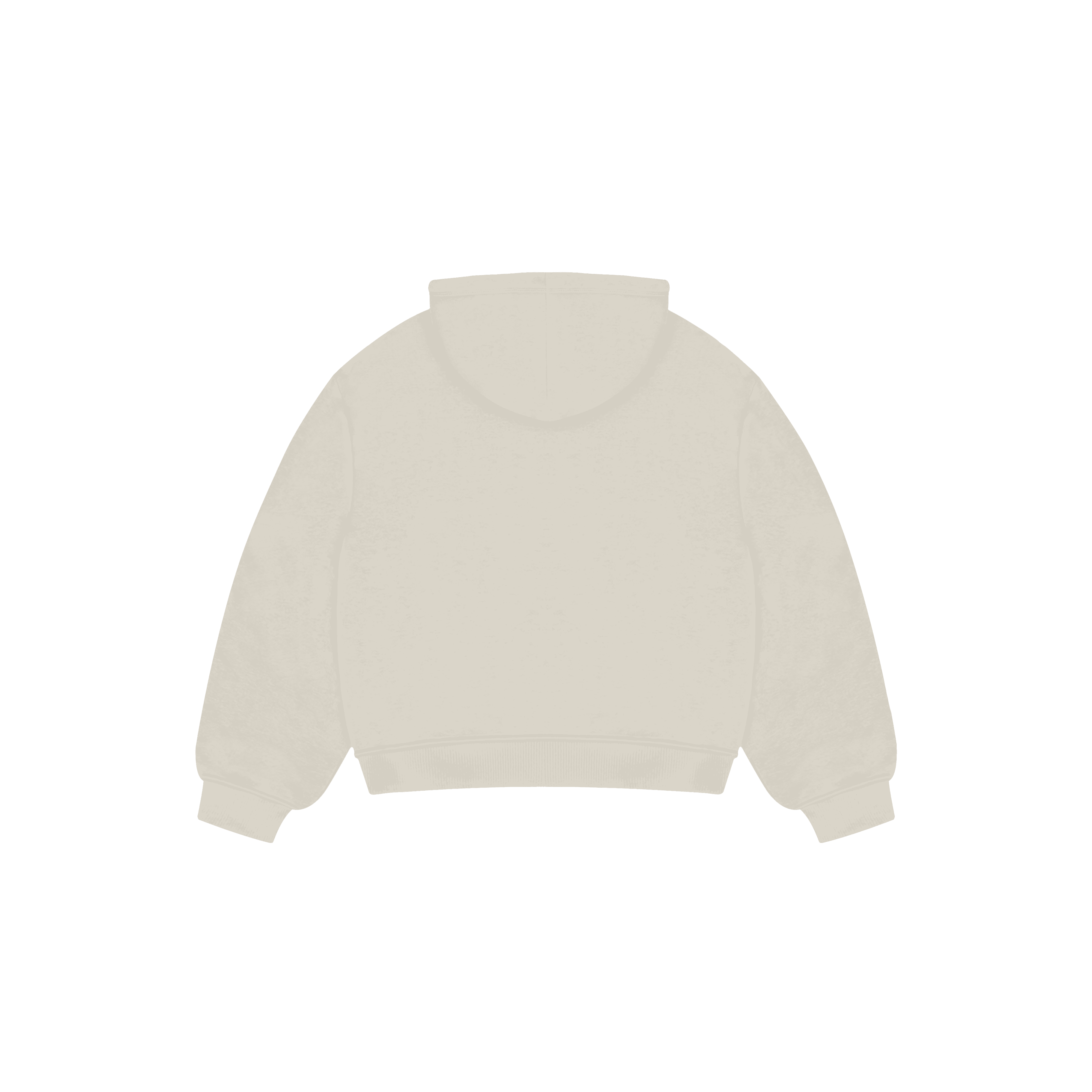 Felpa con cappuccio e zip Soft Sand Bulk