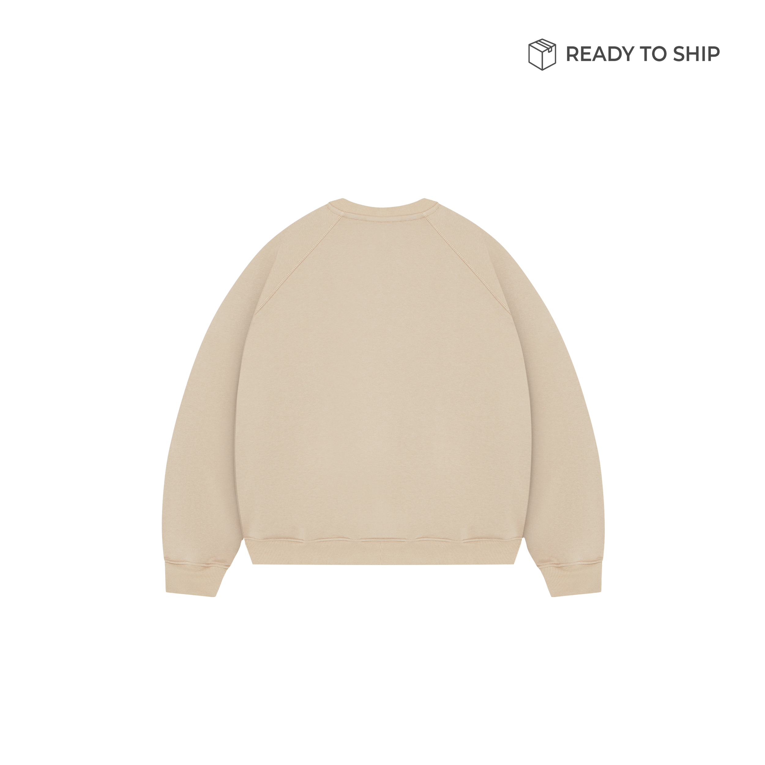 Premium 500gsm Soft Sand Crewneck