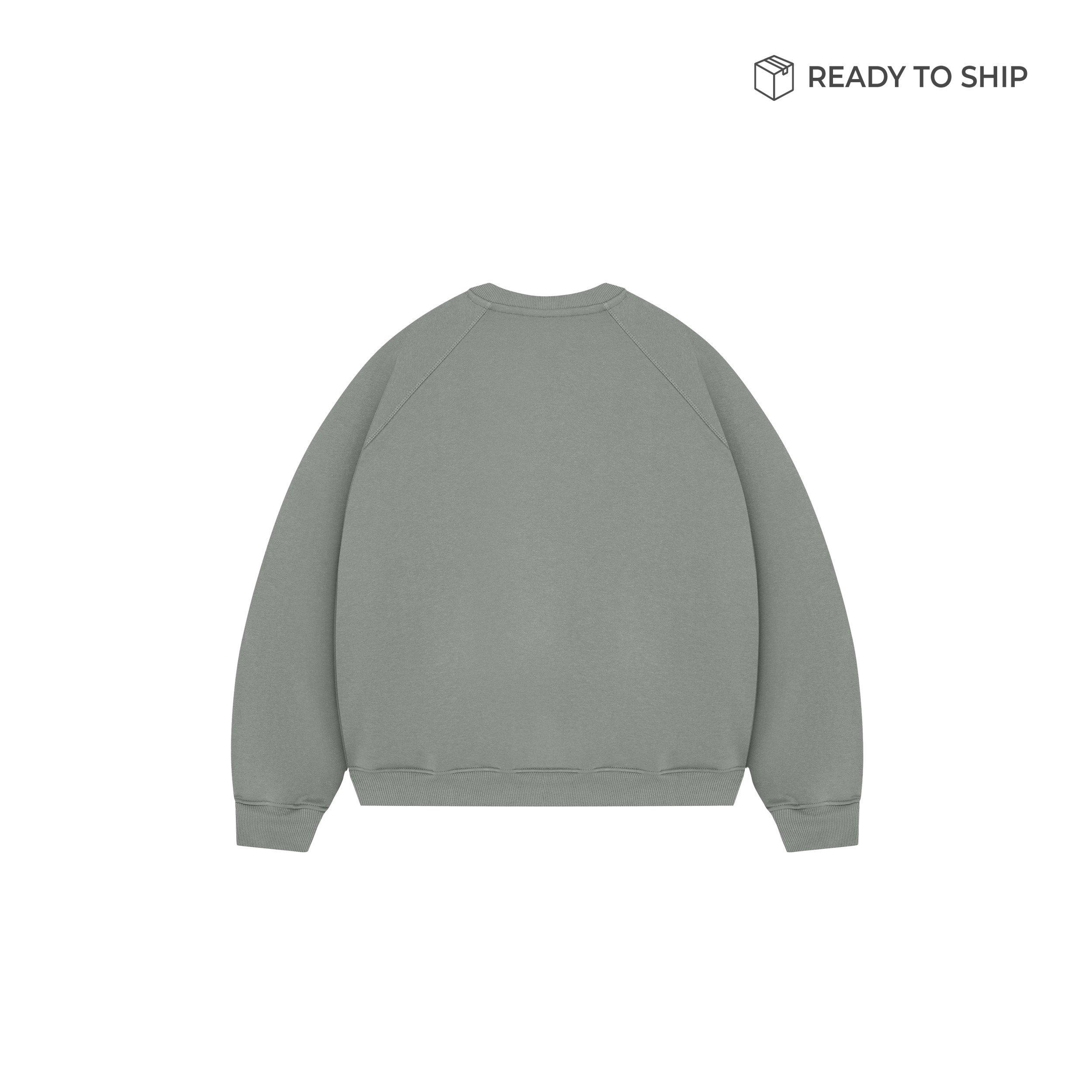 Premium 500gsm Dust Matcha Crewneck