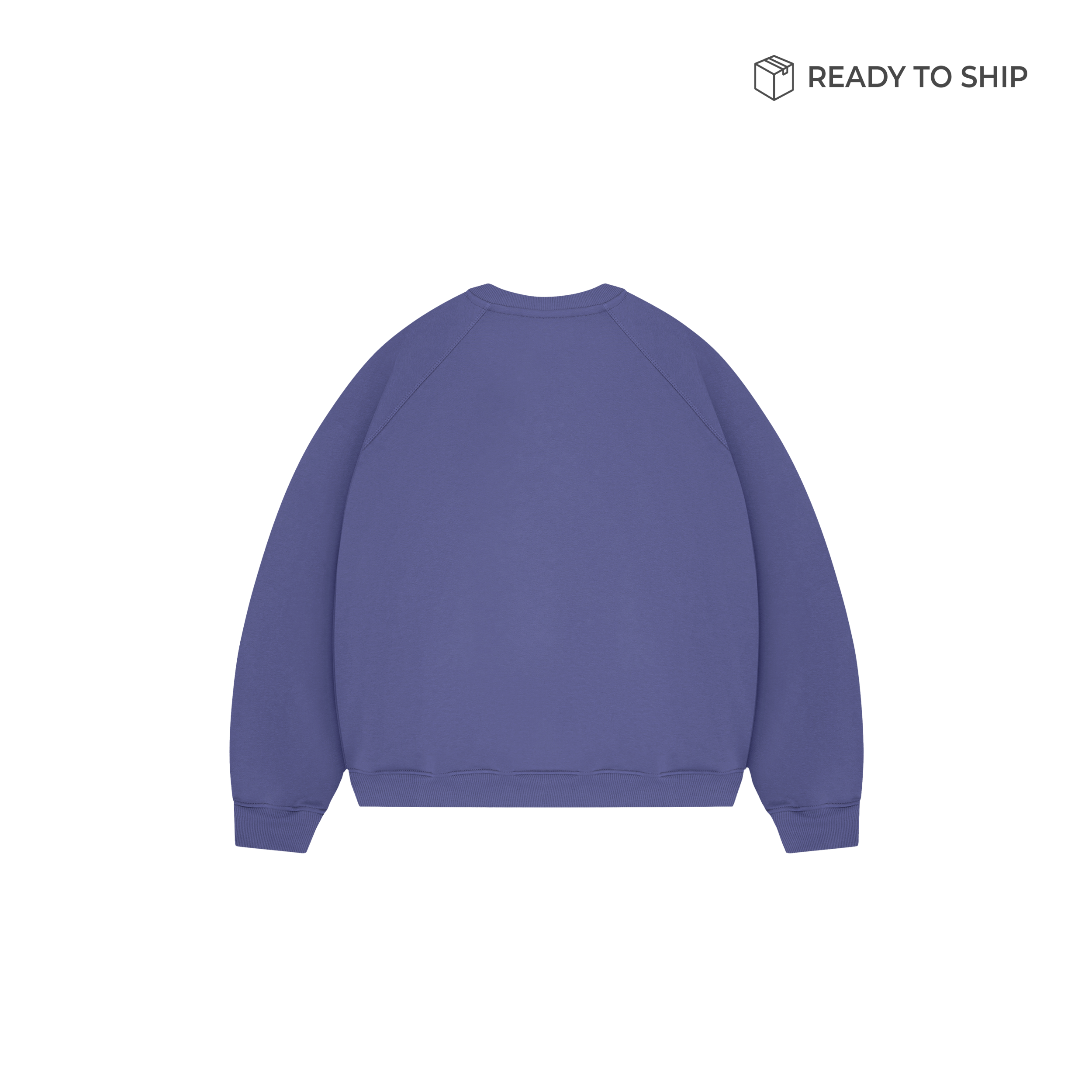 Premium 500gsm Dust Blue Crewneck