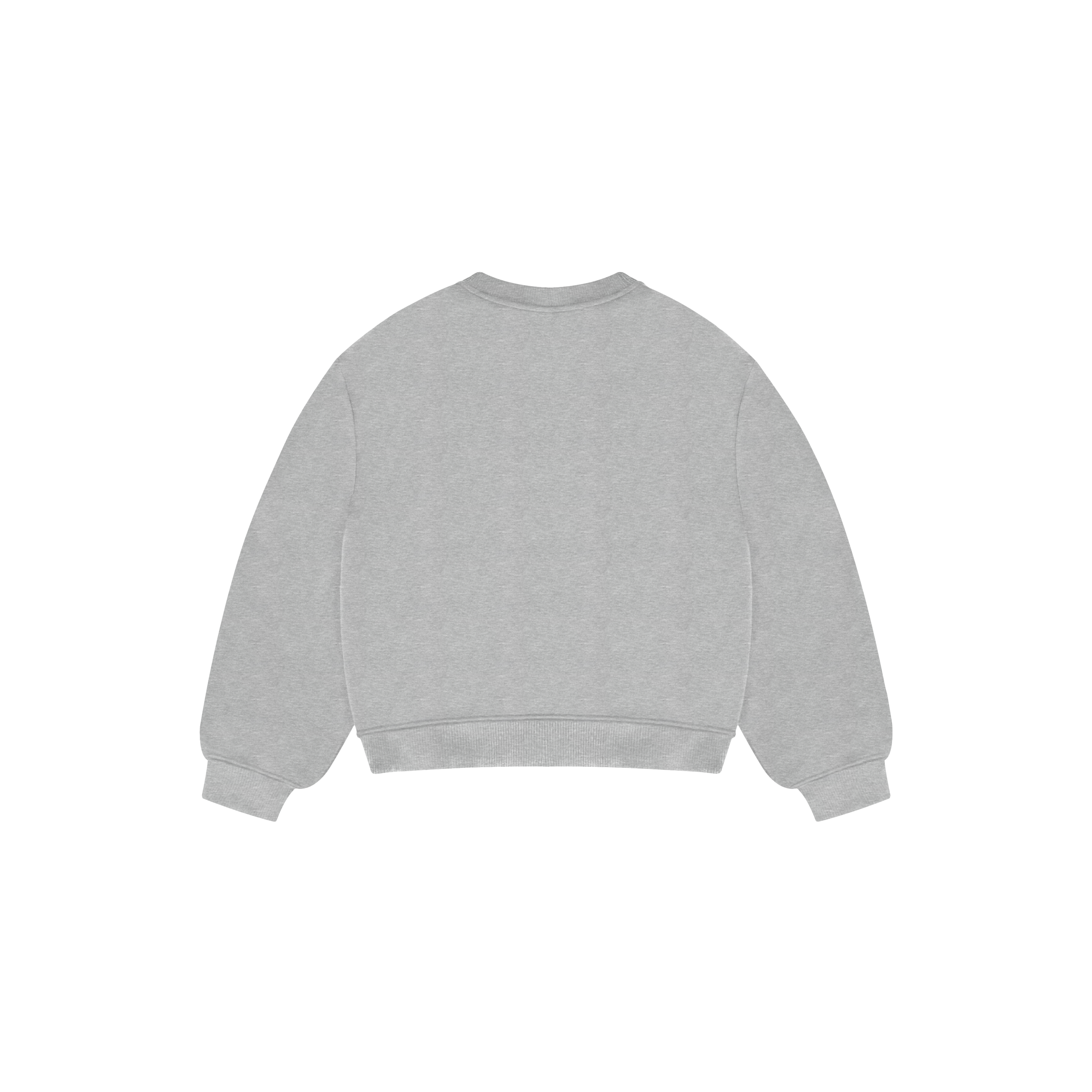 Maglione girocollo grigio palestra Bulk