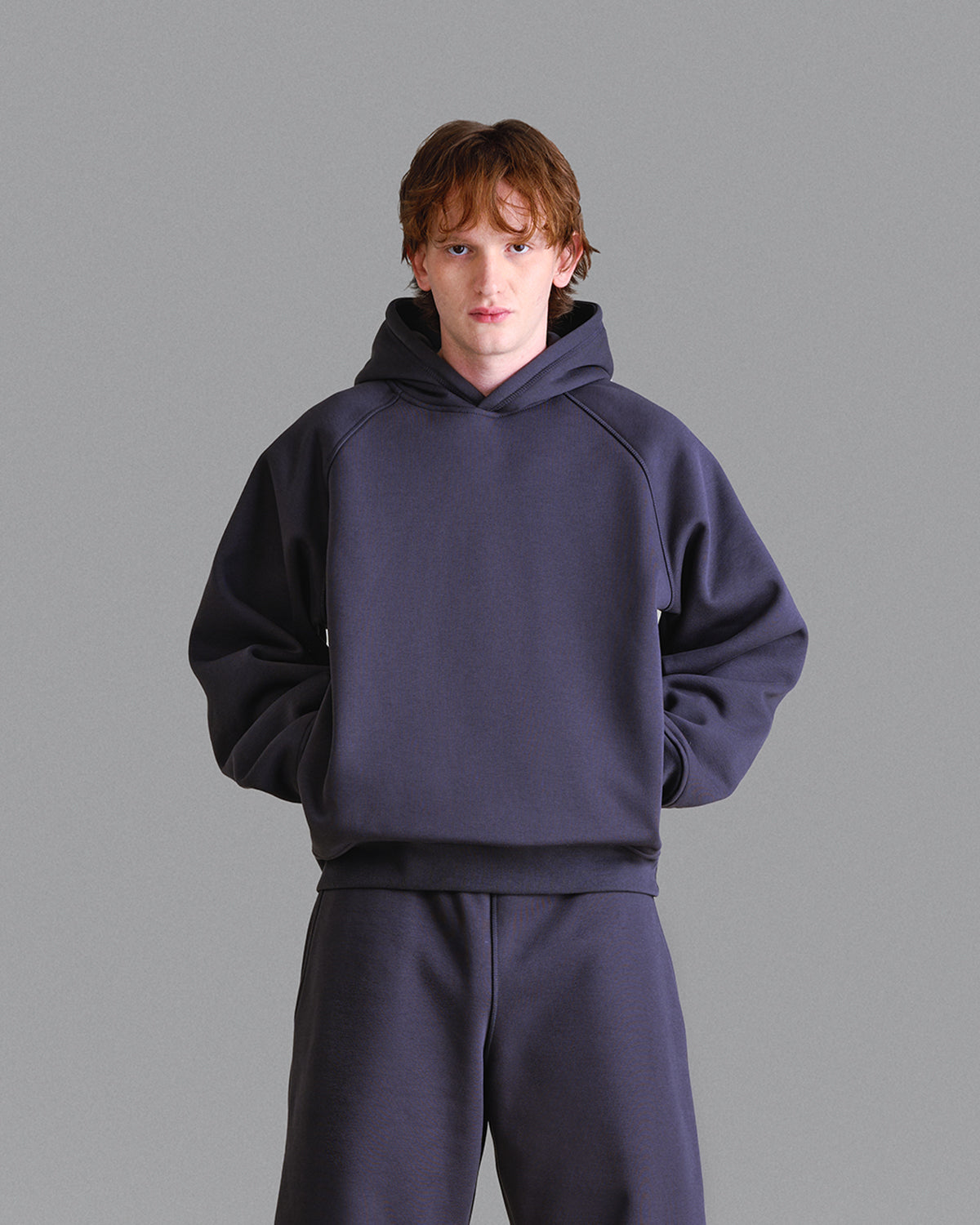 Premium 500gsm Anthracite Hoodie