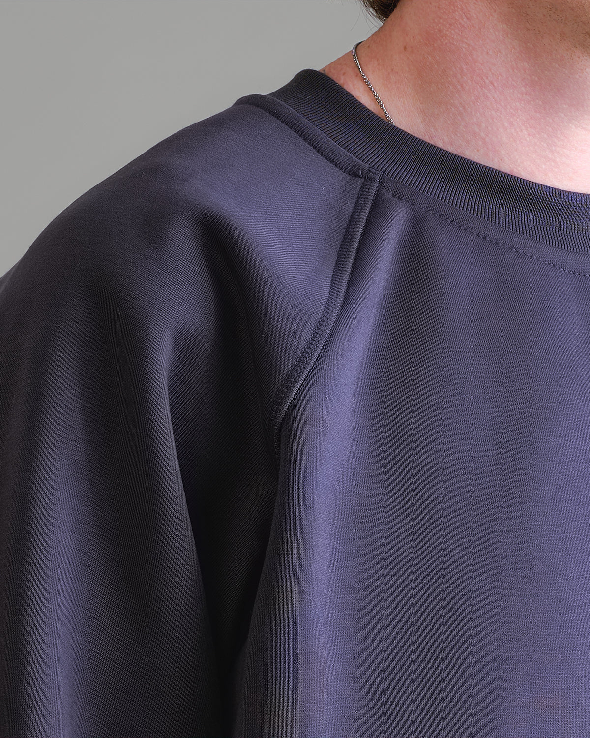 Premium 500gsm Anthracite Crewneck