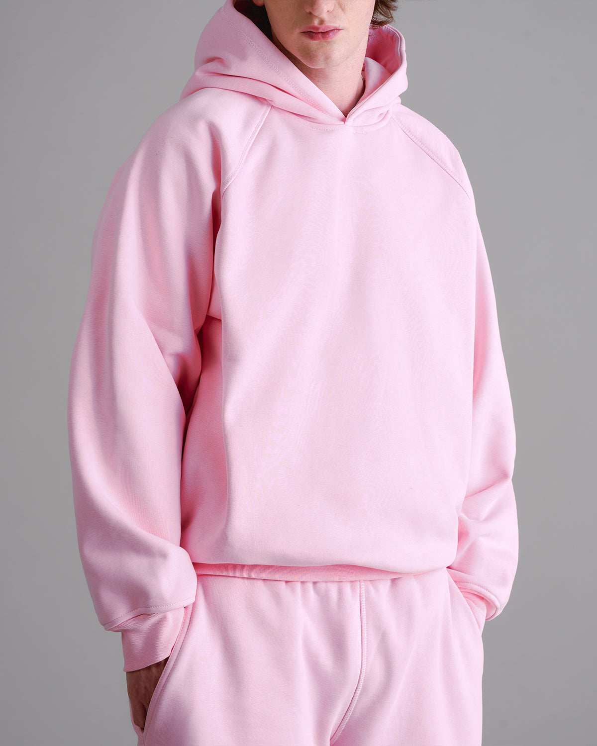 Premium 500gsm Baby Pink Hoodie