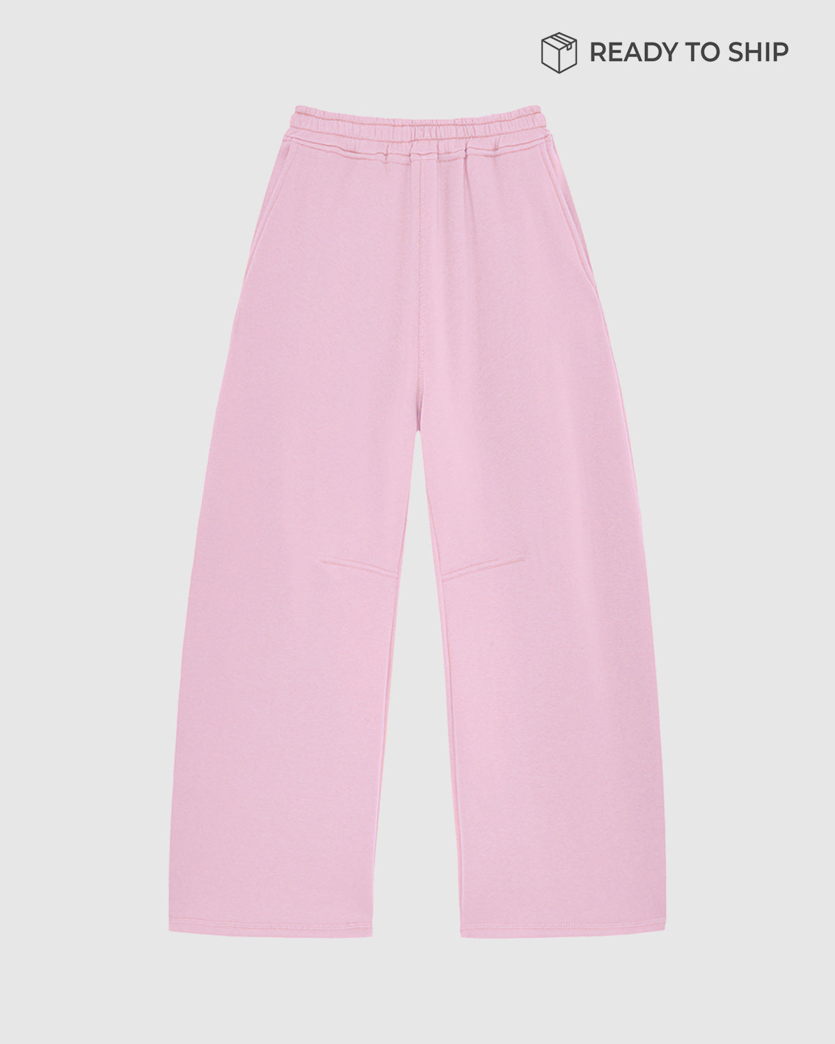 Pantaloni della tuta rosa baby di alta qualità da 500 g/m²