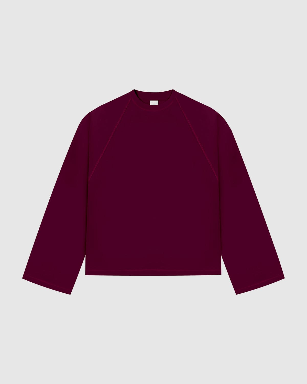Everyday Burgundy Longsleeve Tee