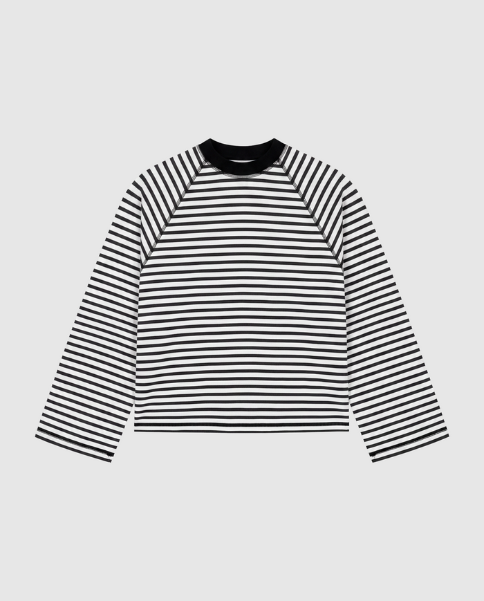 Stripes Longsleeve - Jet Black