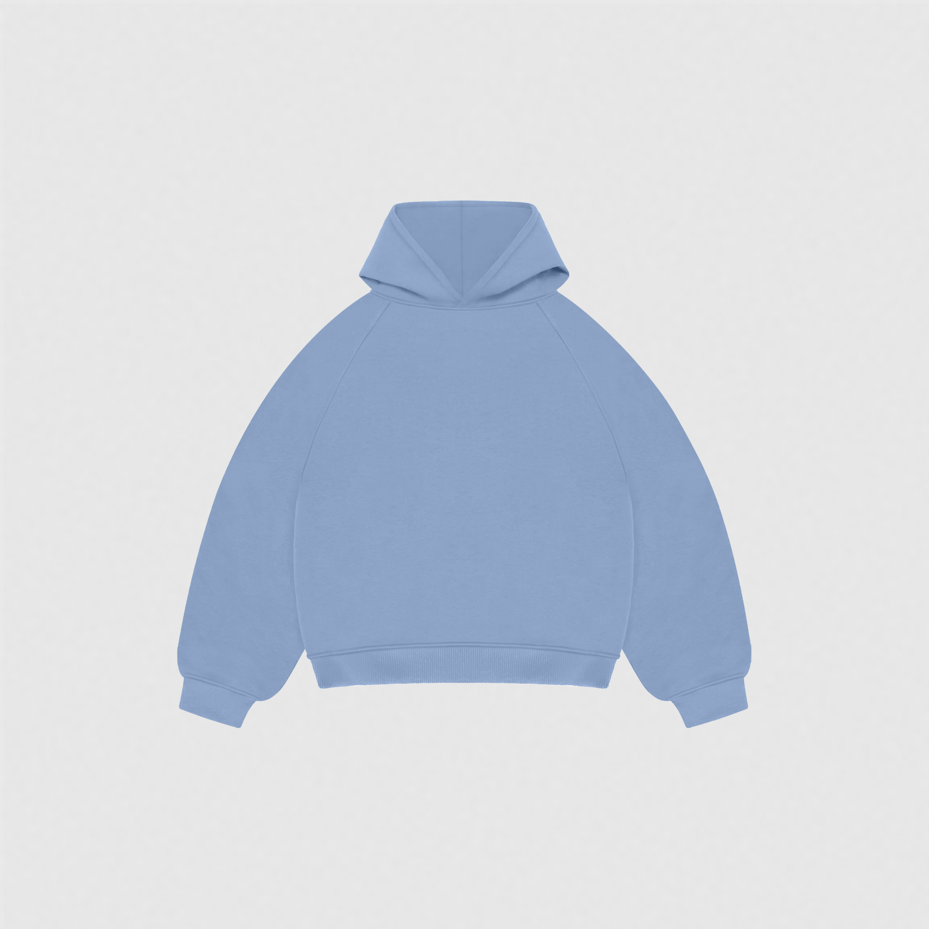 EVERYDAY CLOUDY BLUE HOODIE-Hoodie-Lomalab-2X-SMALL-Light blue-Lomalab