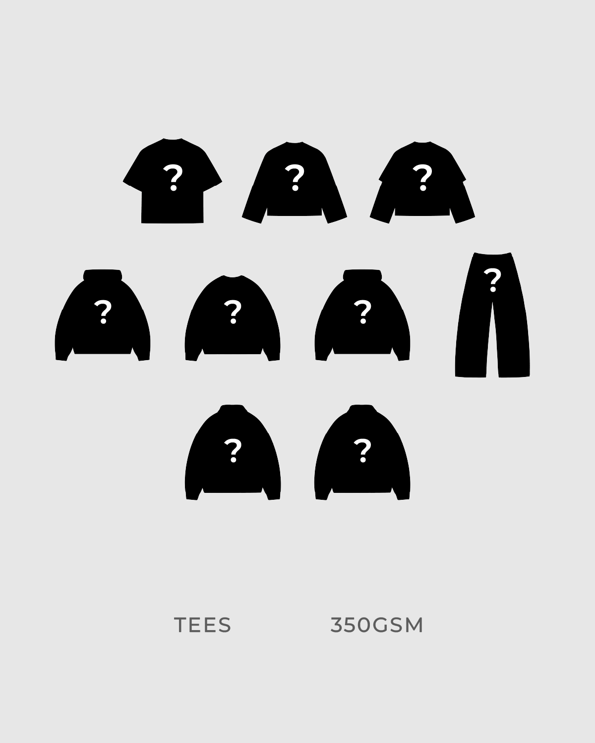 Scatola misteriosa con cappuccio e zip per tutti i giorni