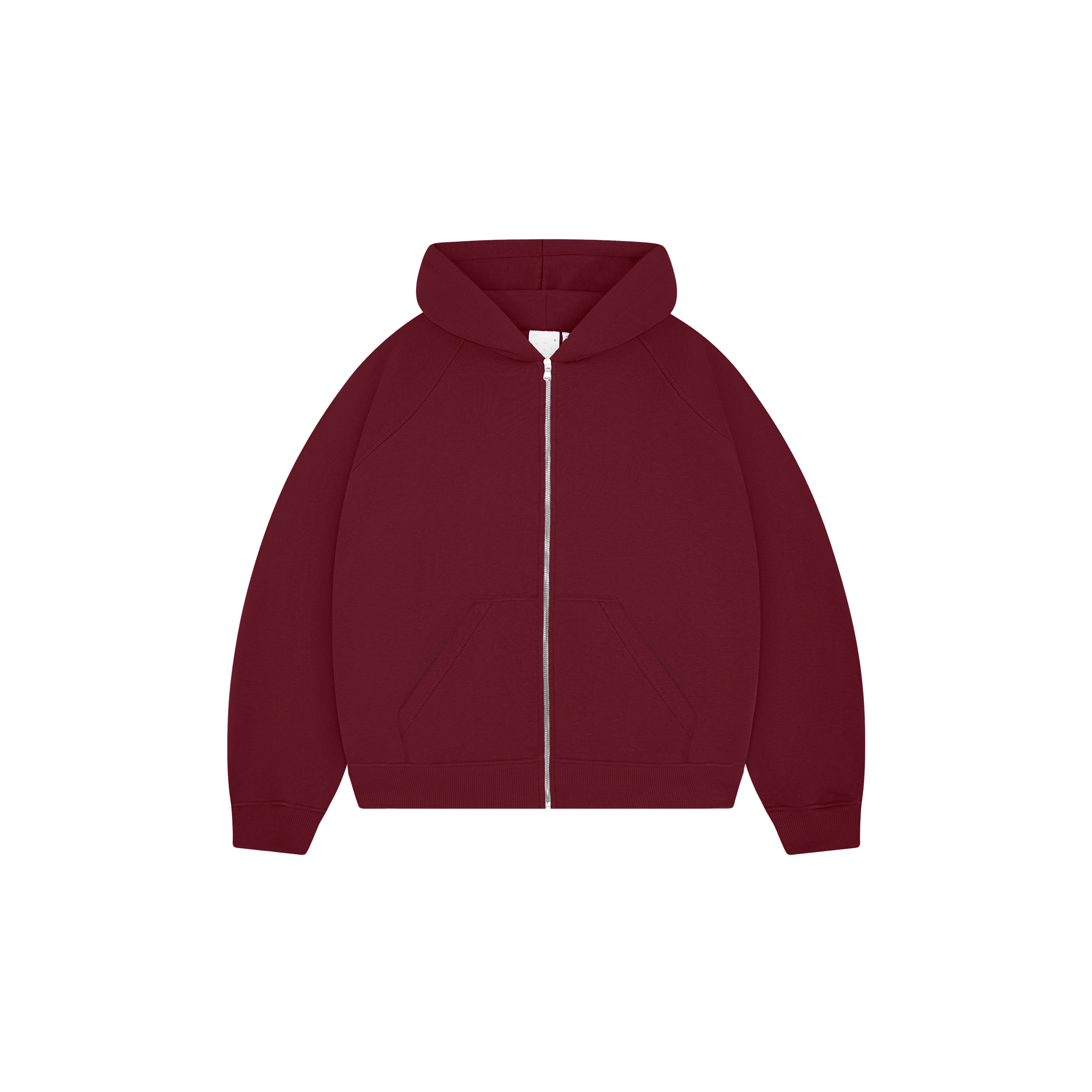 EVERYDAY CHERRY RED ZIP HOODIE
