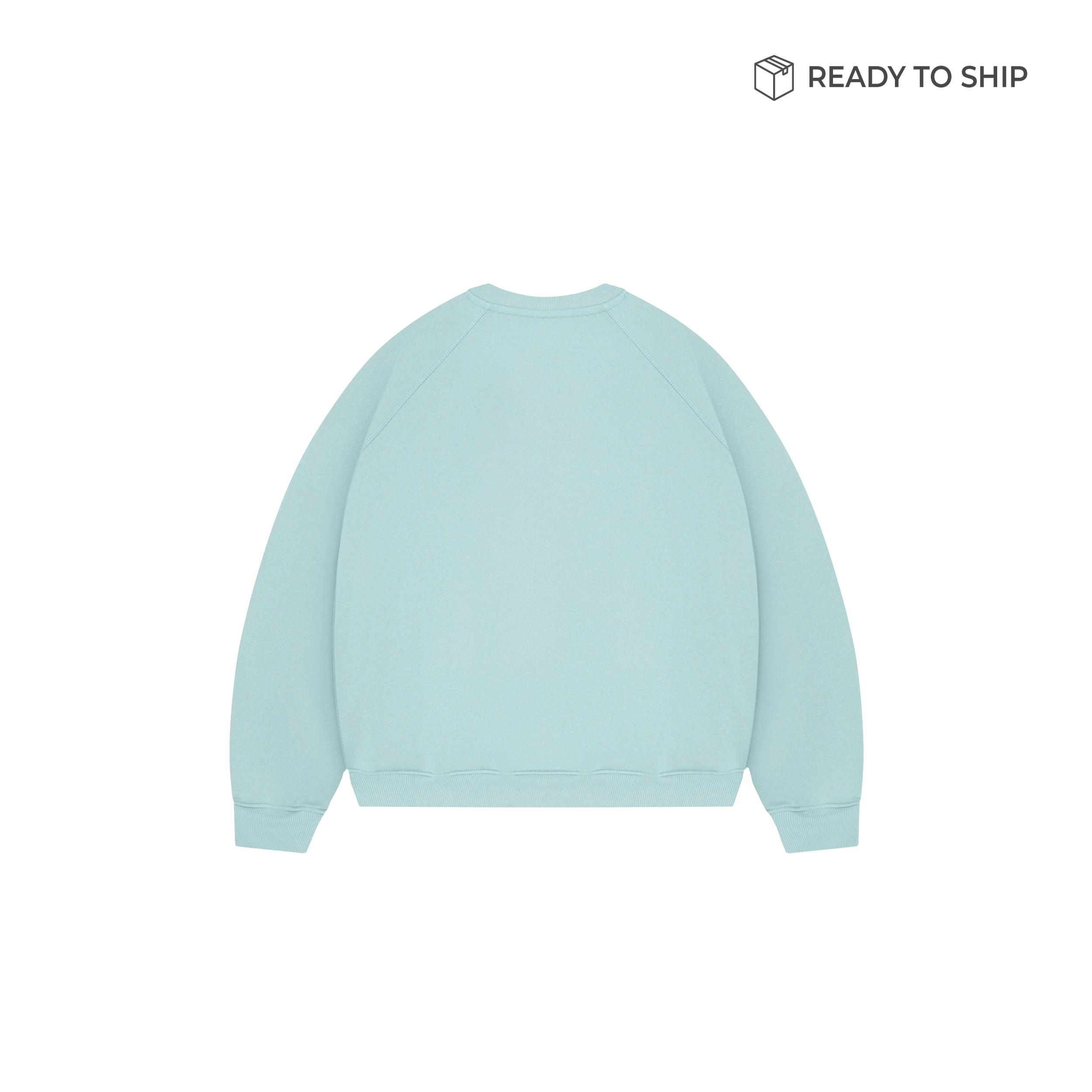 Premium 500gsm Ice Grey Crewneck