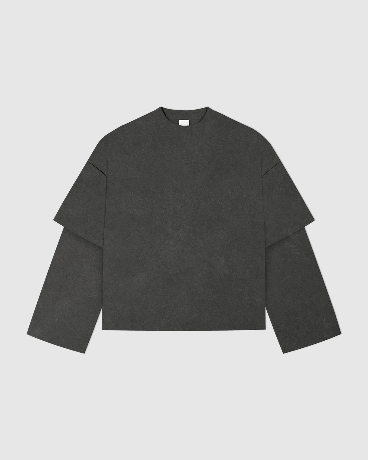Stone Wash Double-Sleeve Tee